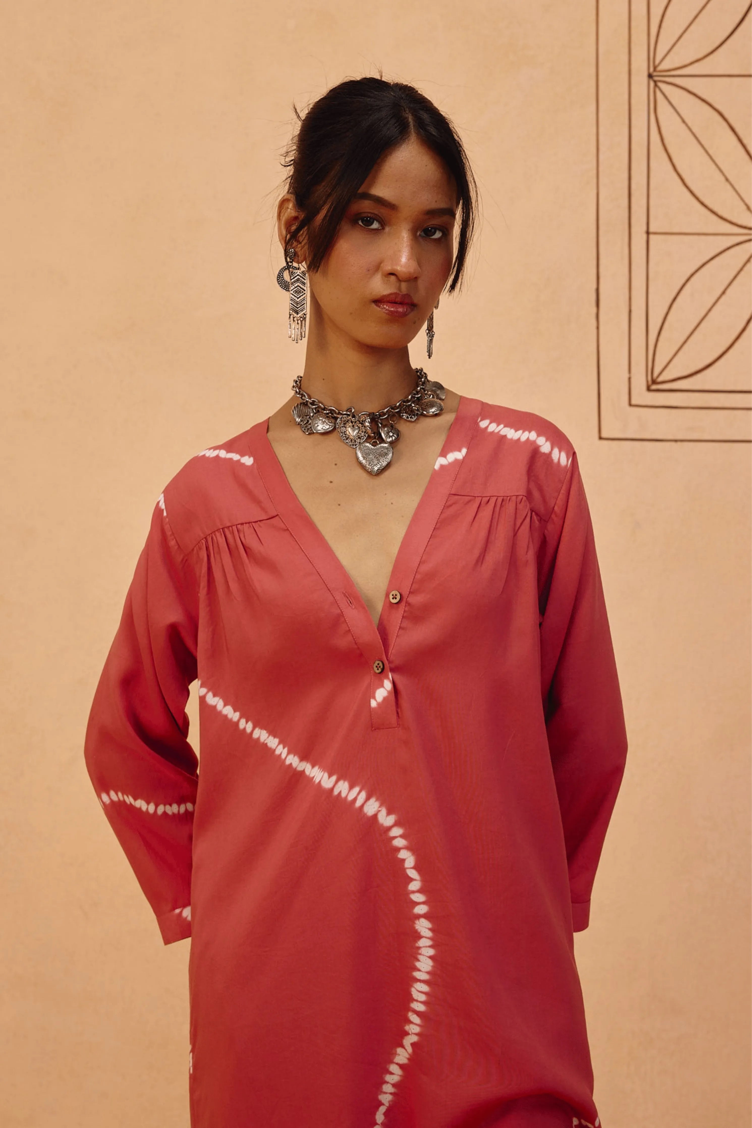 Rosy Earth Lyocell Kurta