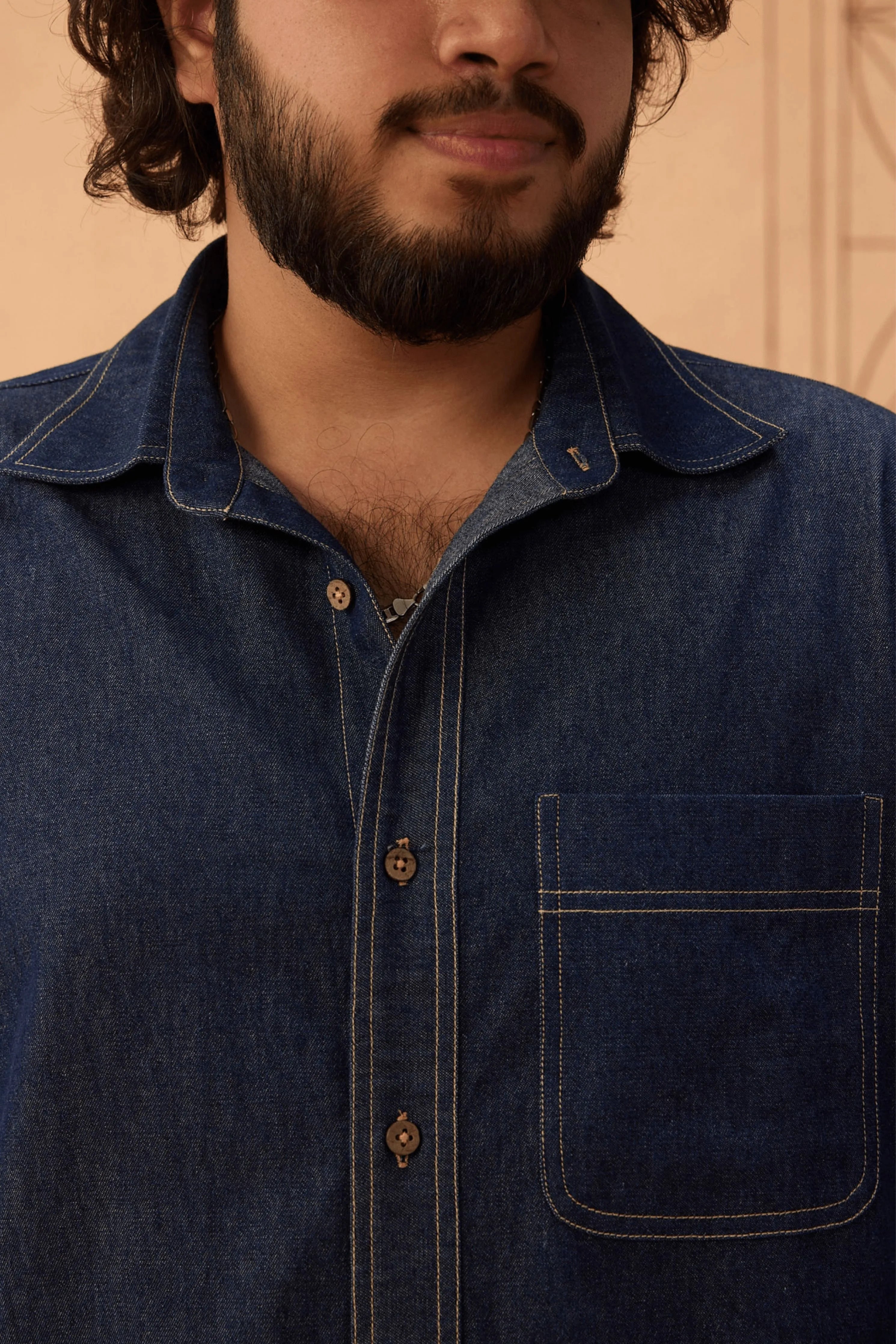 Heirloom Sustainable Men's Denim Shirt