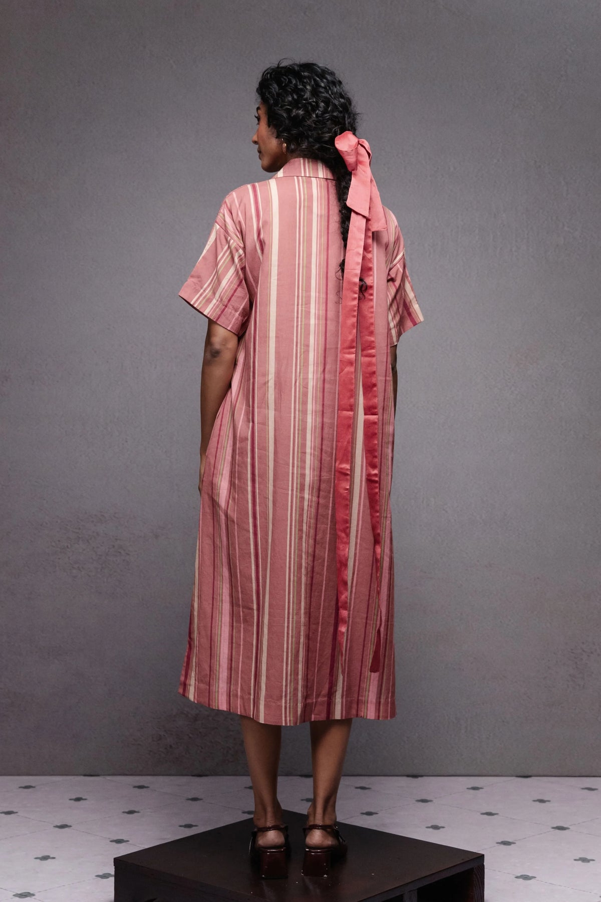 Eva Dress In Peach