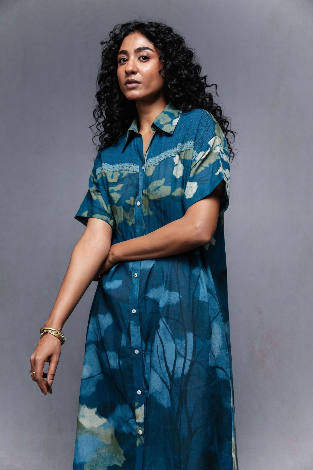 Eva Dress In Blue