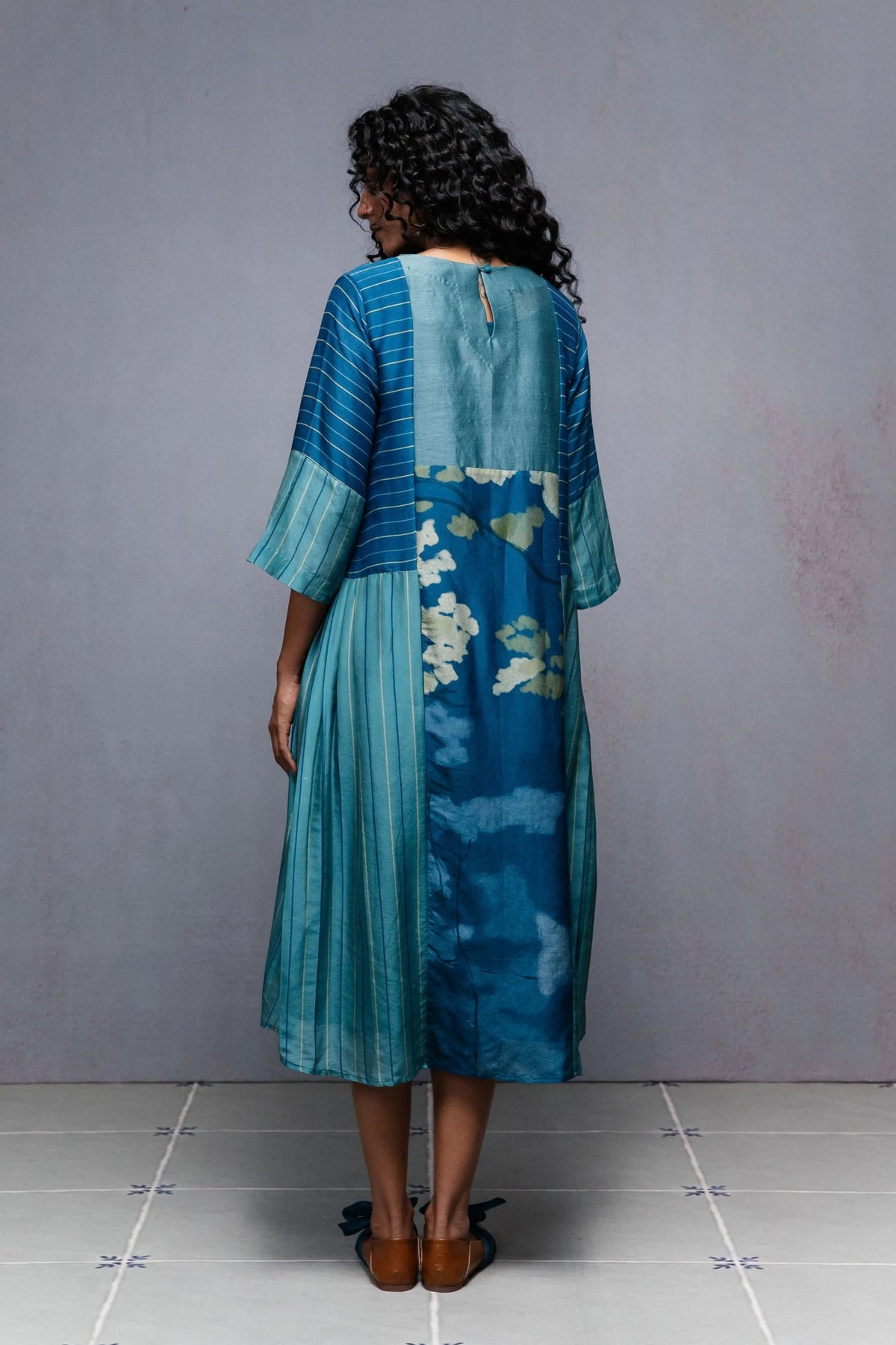 Sia Dress In Blue