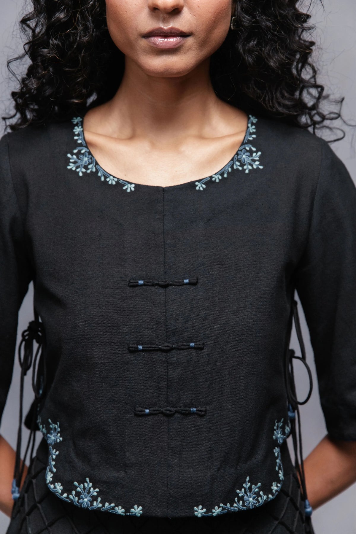 Terra Skirt In Black With Kara Top