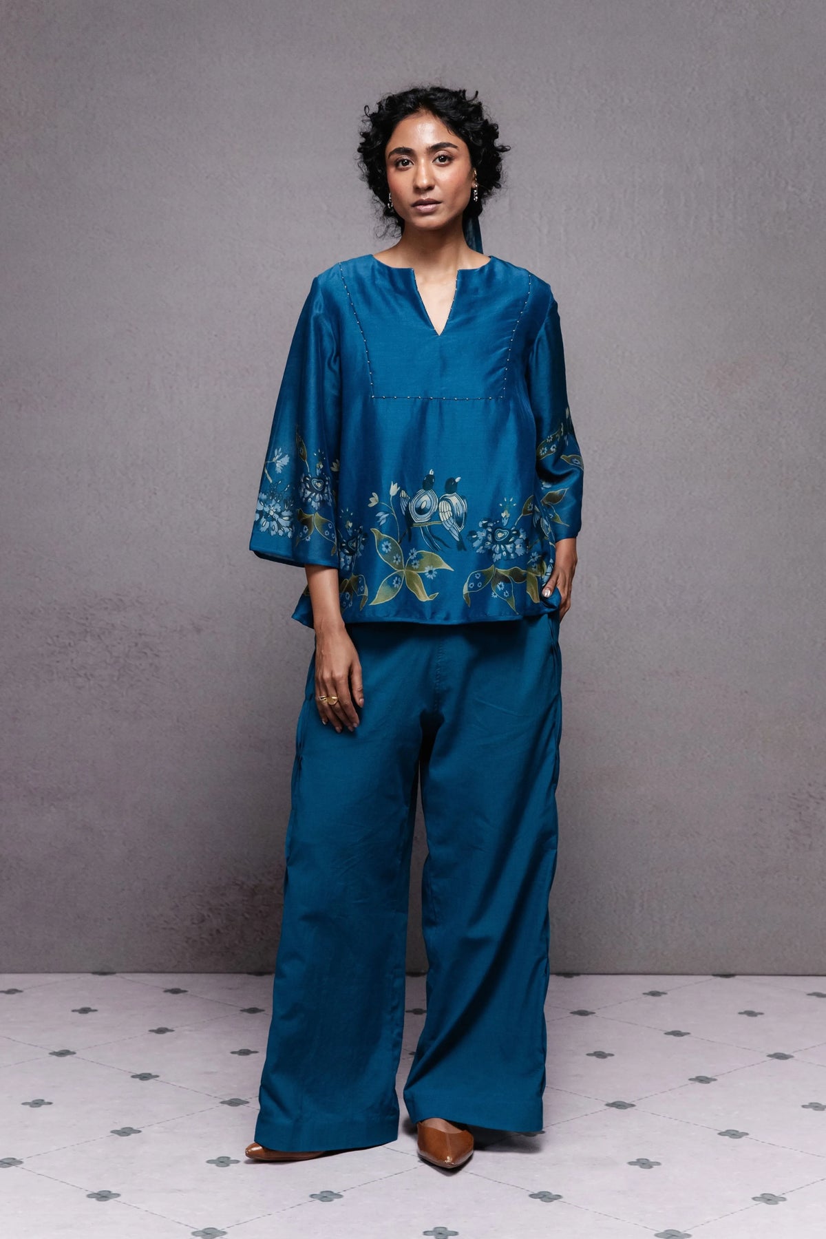 Frida Co-Ord Set Blue