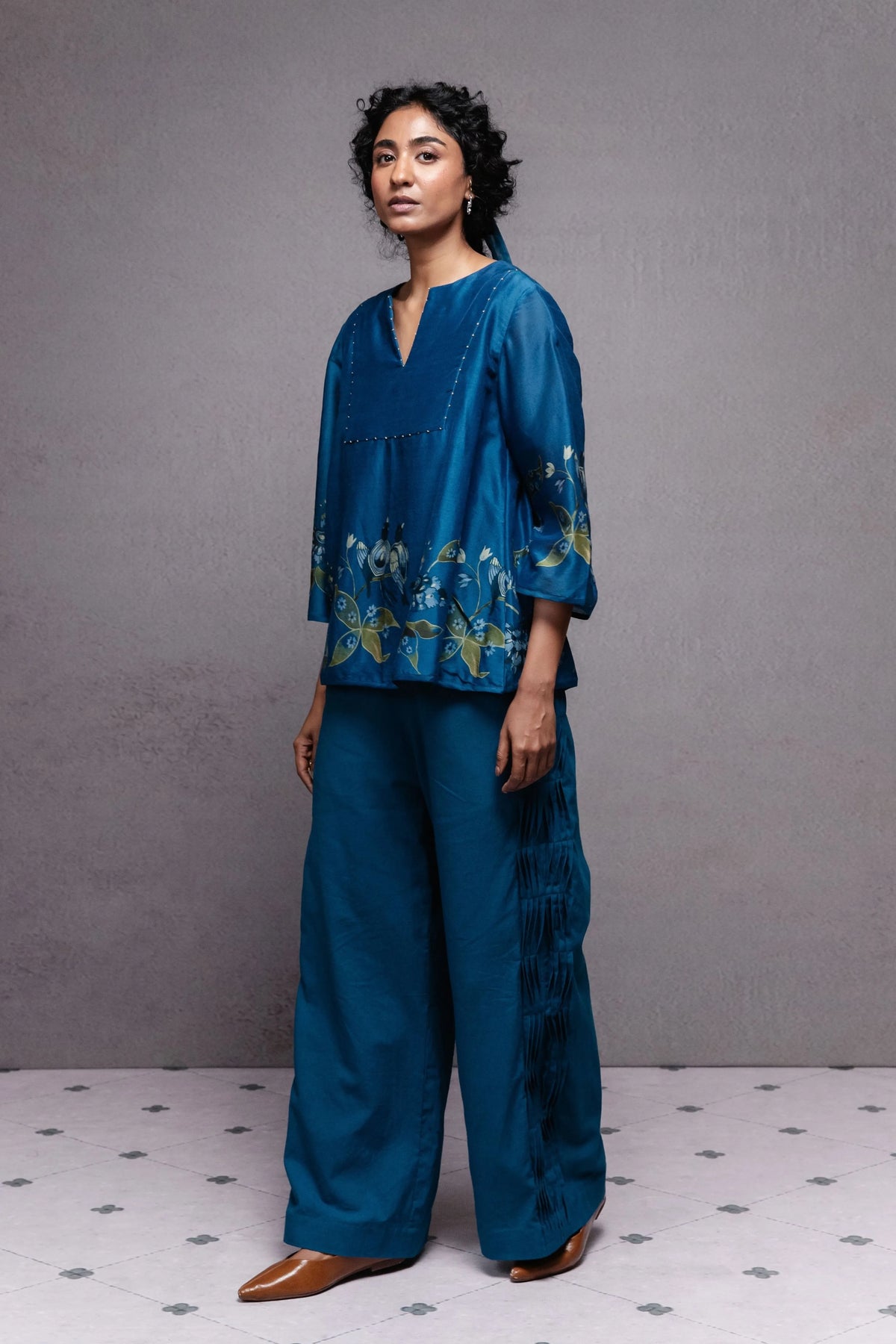 Frida Co-Ord Set Blue