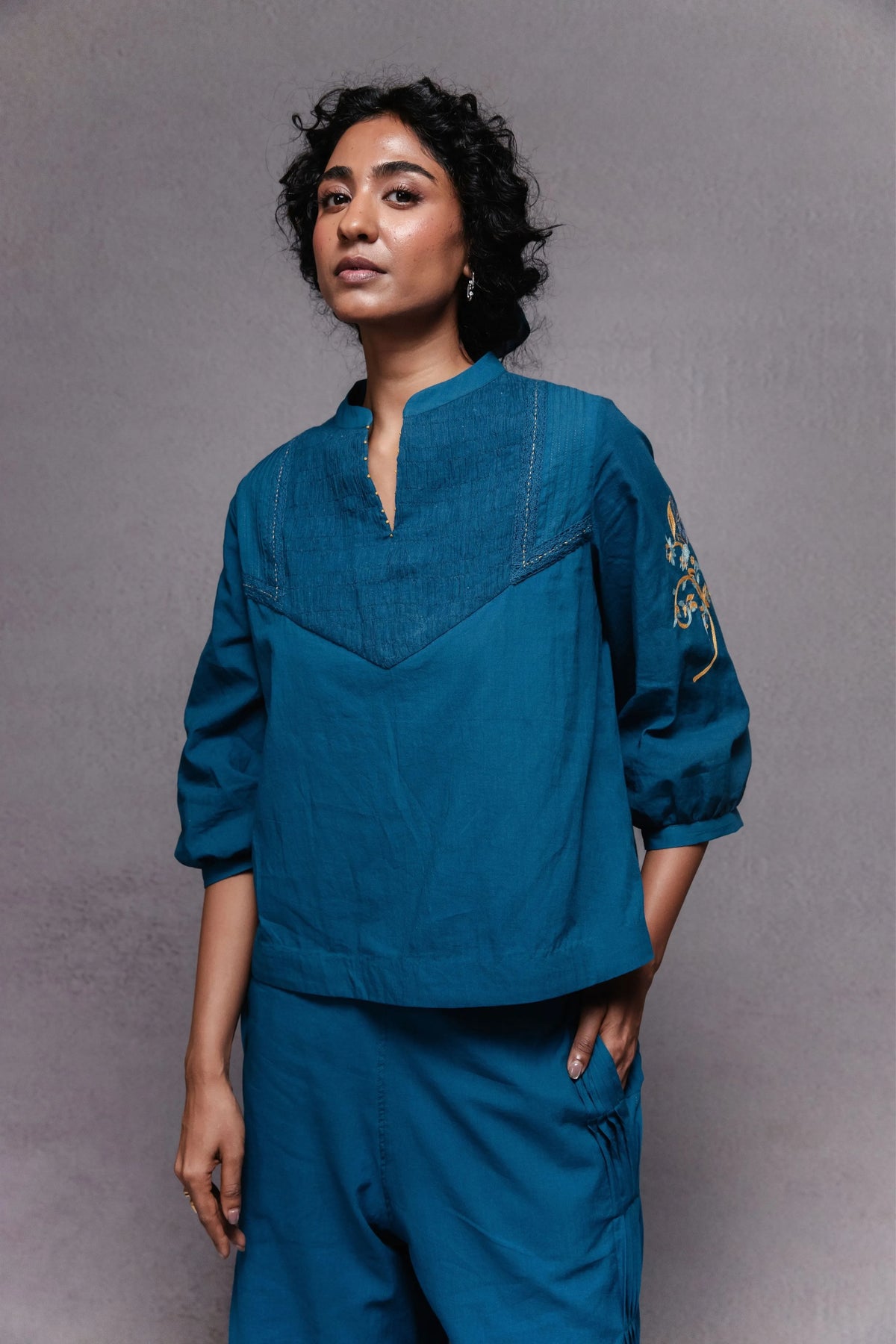 Terra Top In Blue