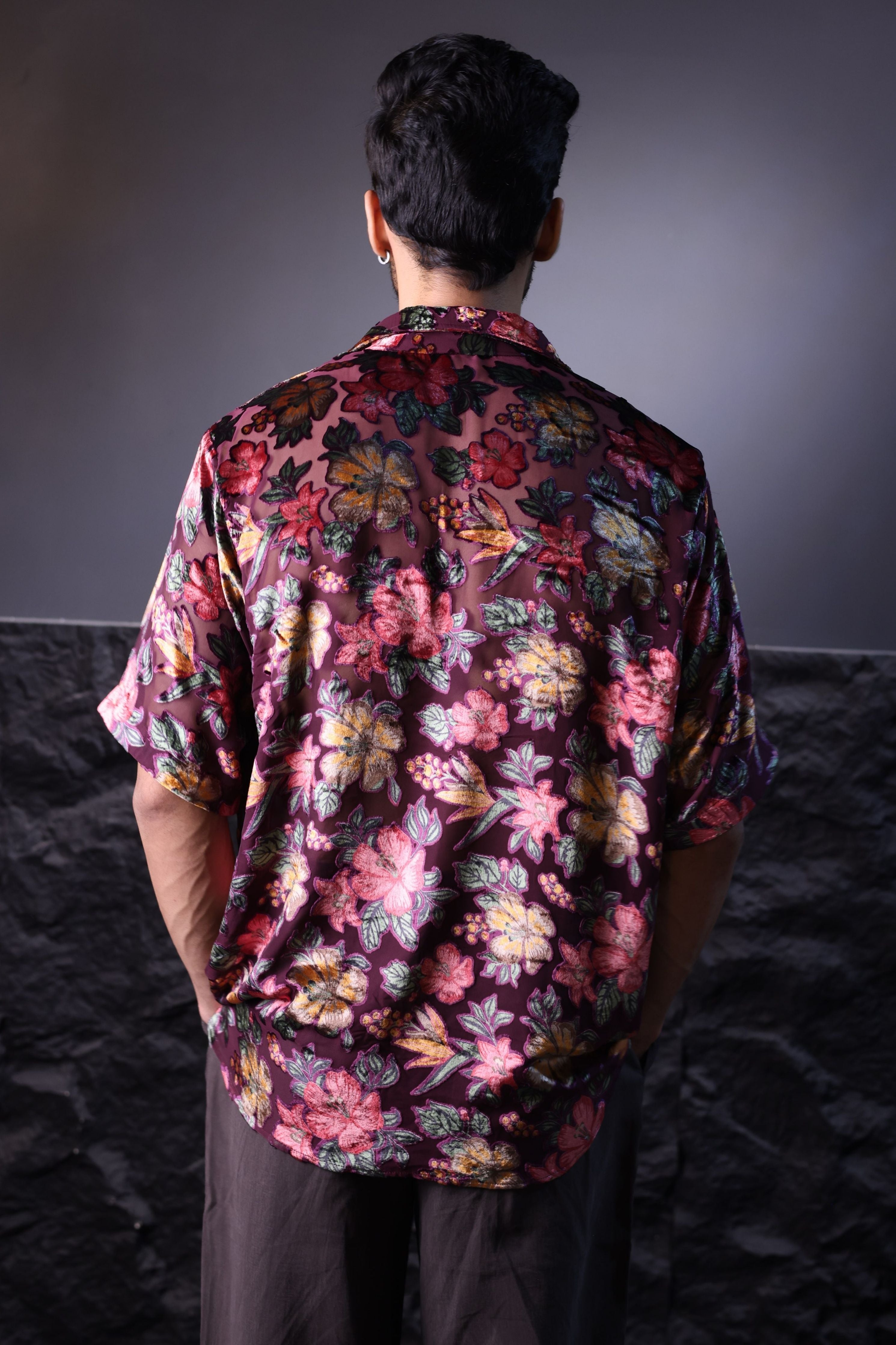 Wine Brasso Shirt
