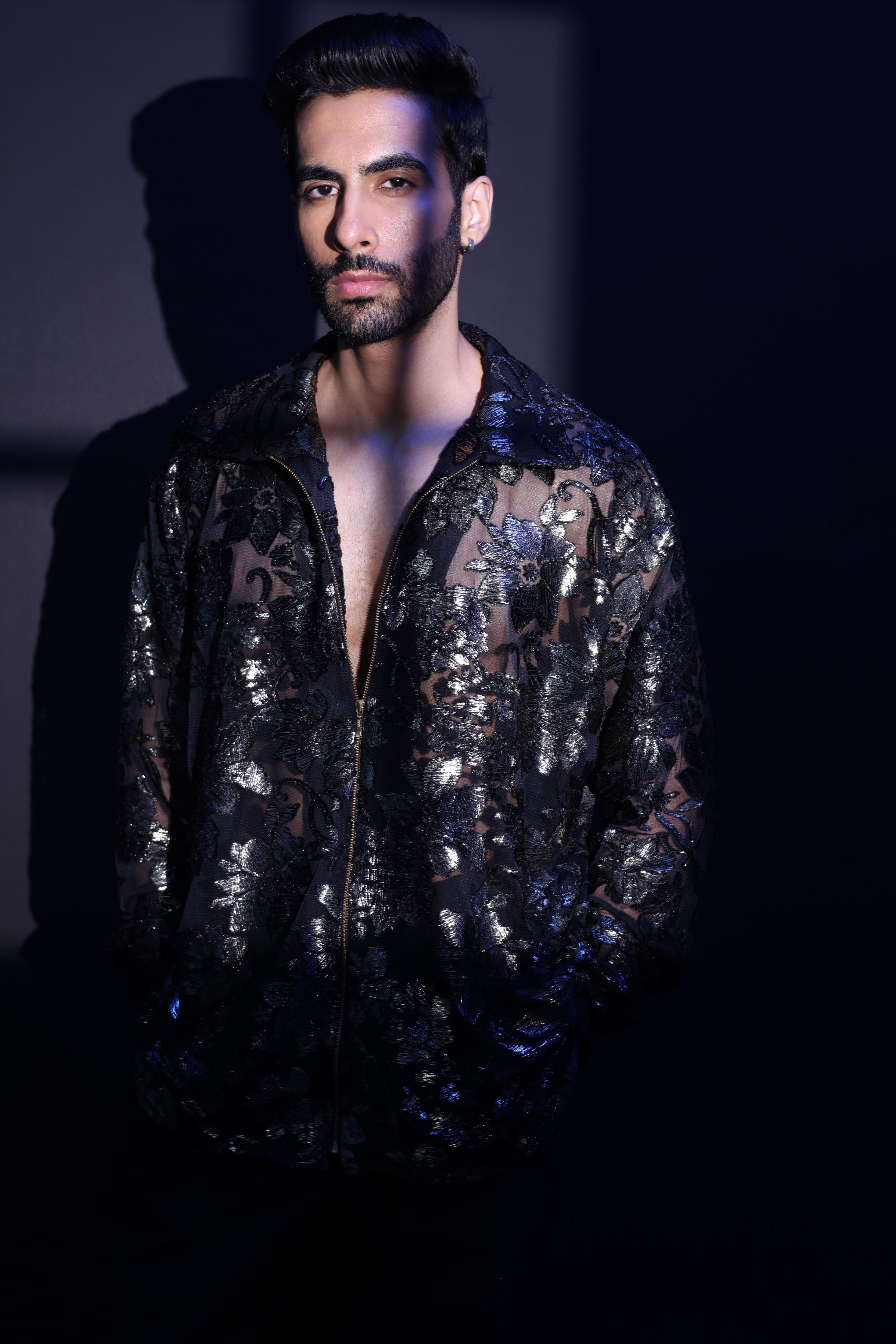 Black Velvet Shirt