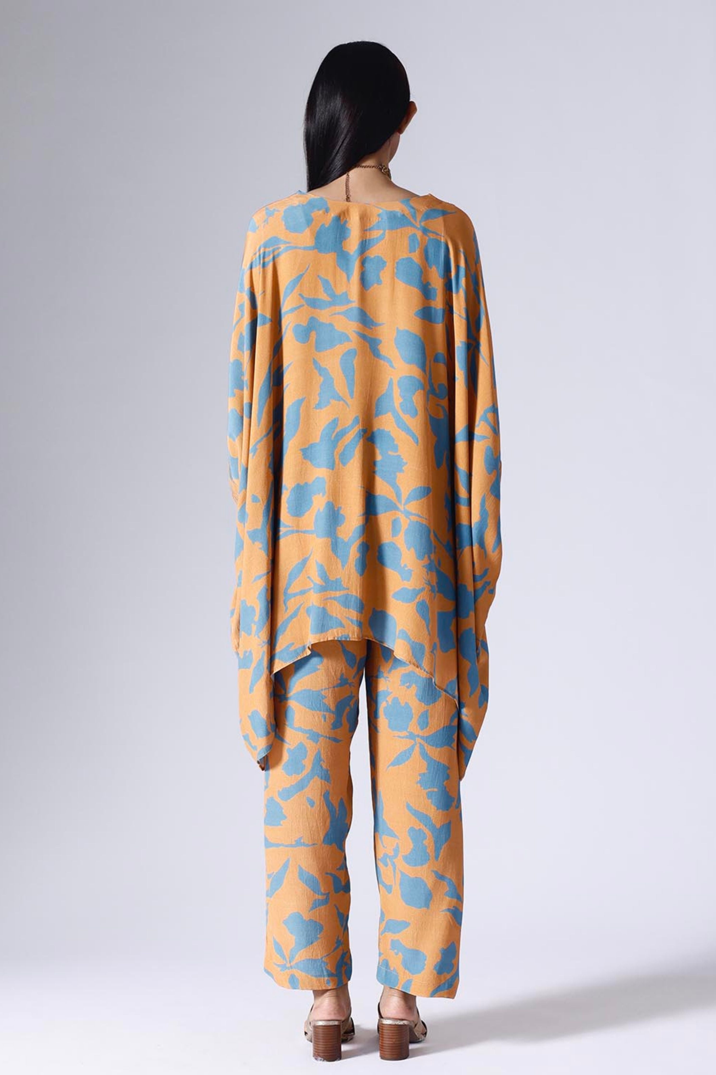 Foliage Short Kaftaan Set