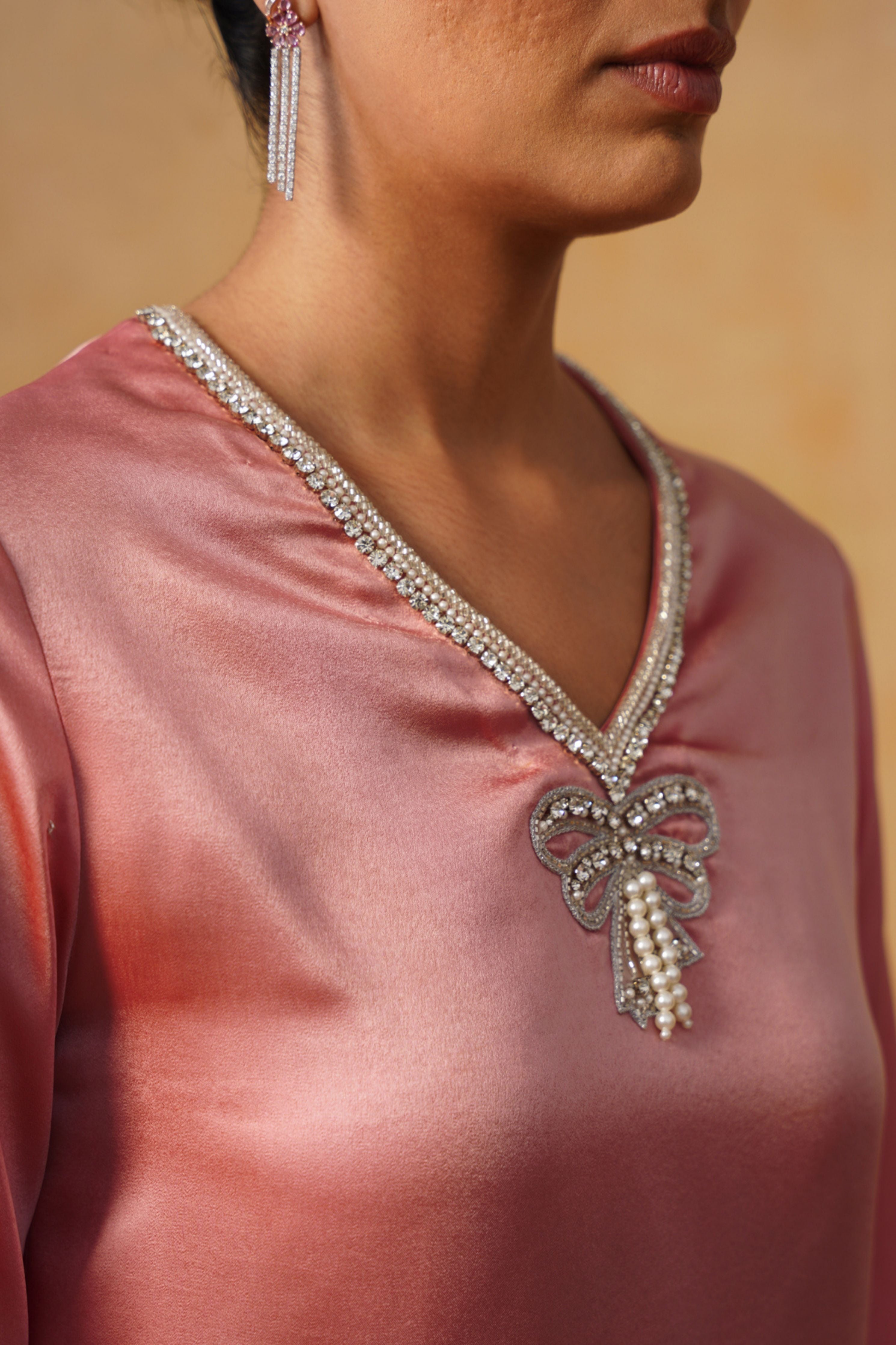 Alya Pink Suit Set