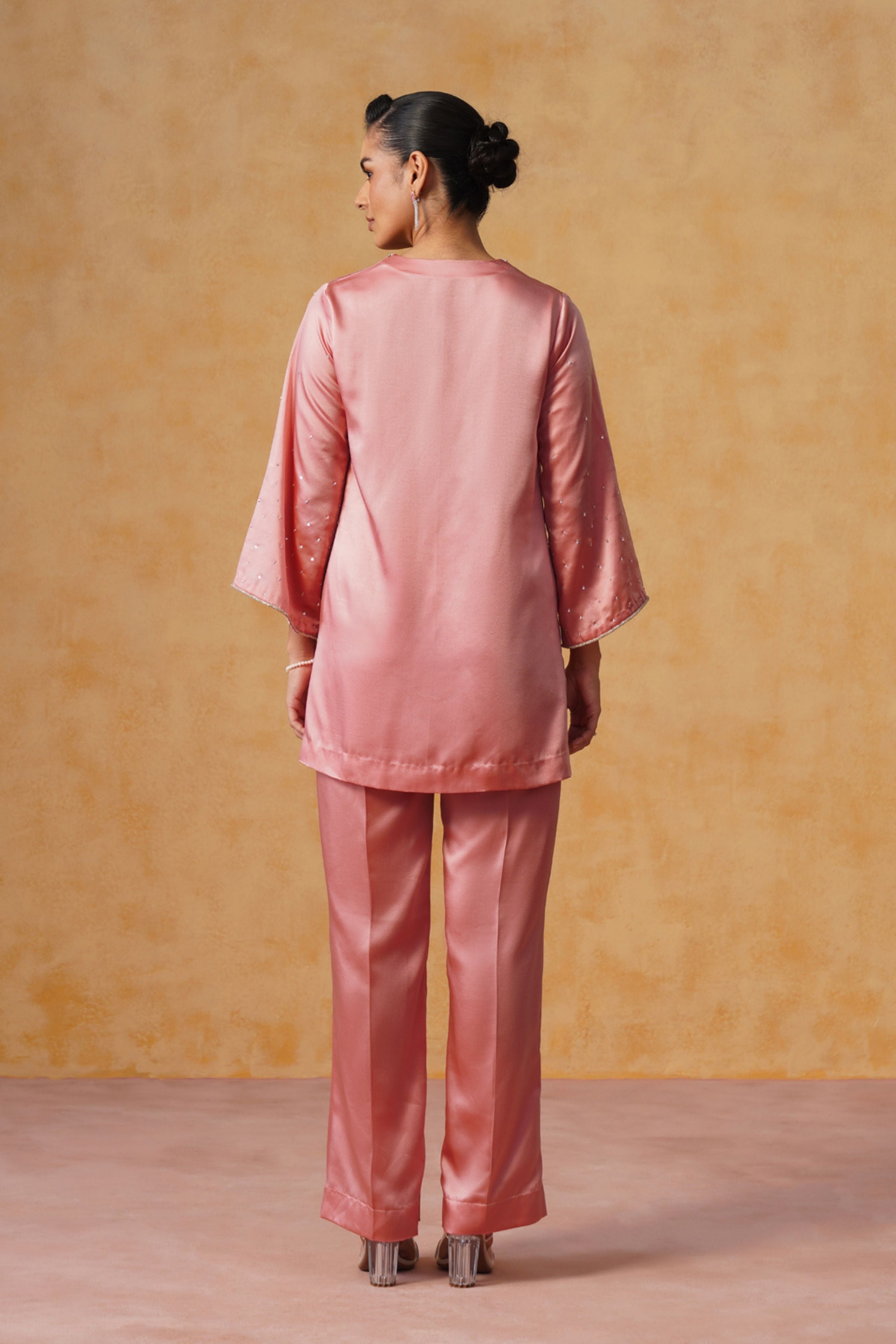Alya Pink Suit Set