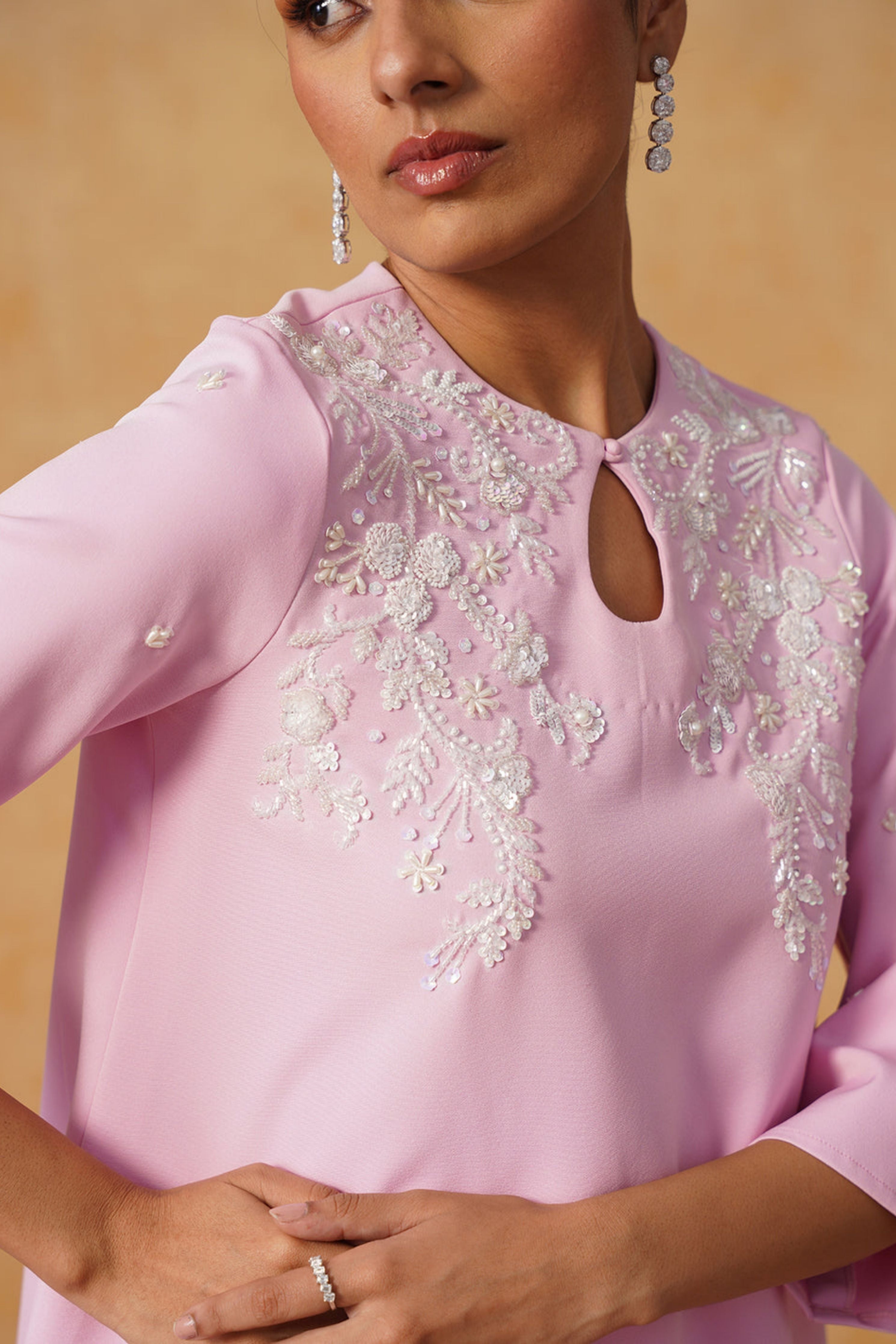 Ziya Baby Pink Co-ord Set