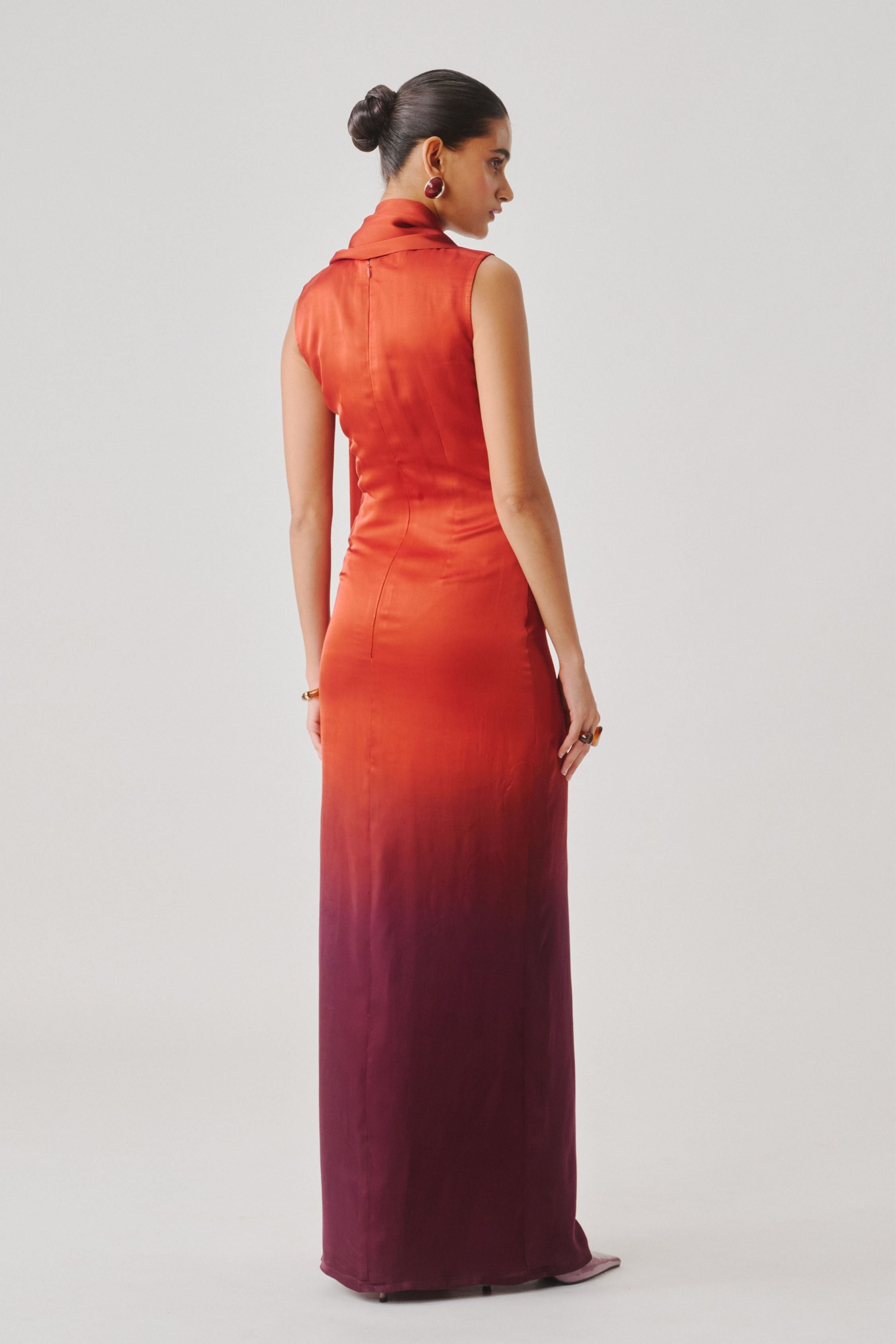 Ember scarf dress