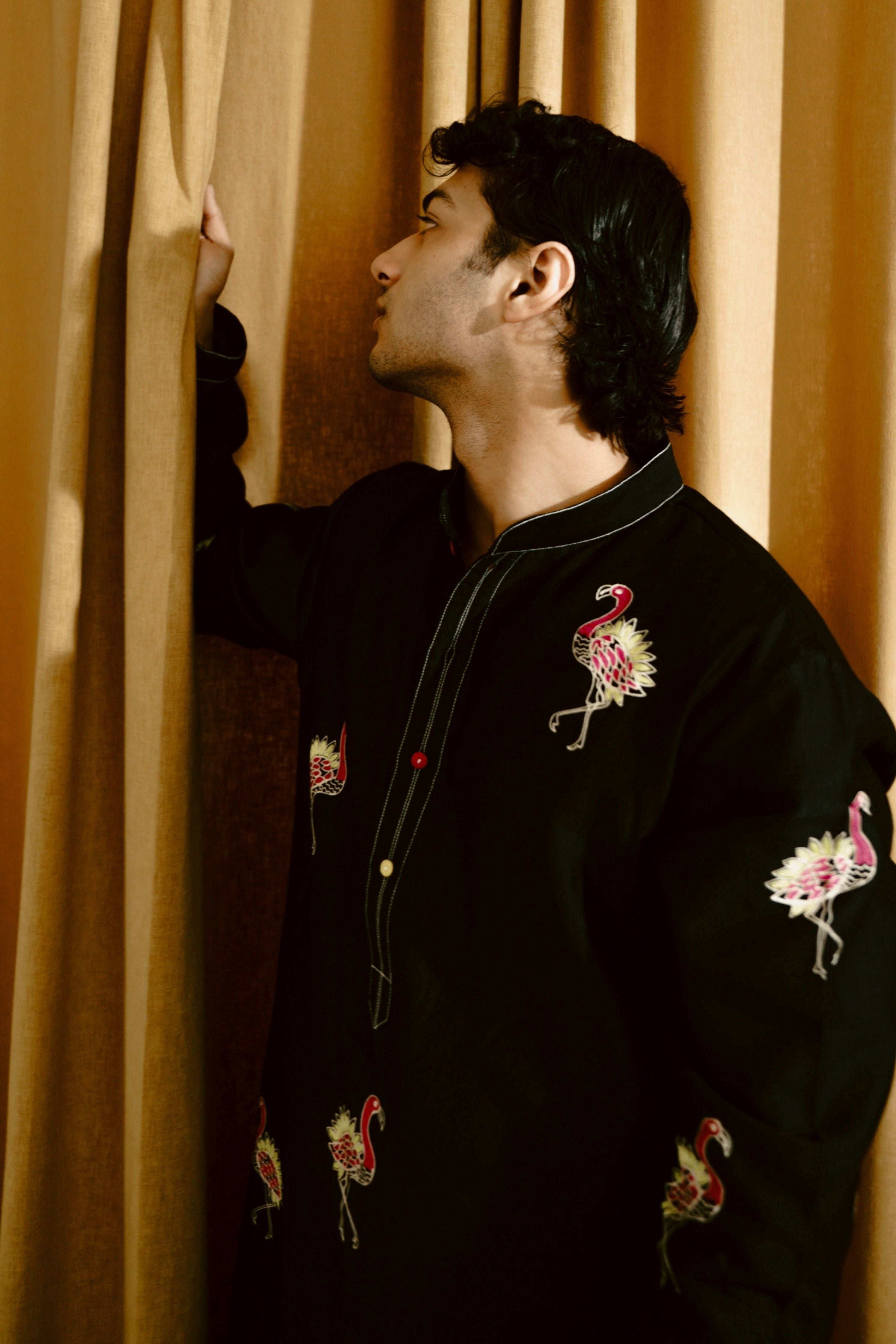 Flamingo Pond Kurta Set