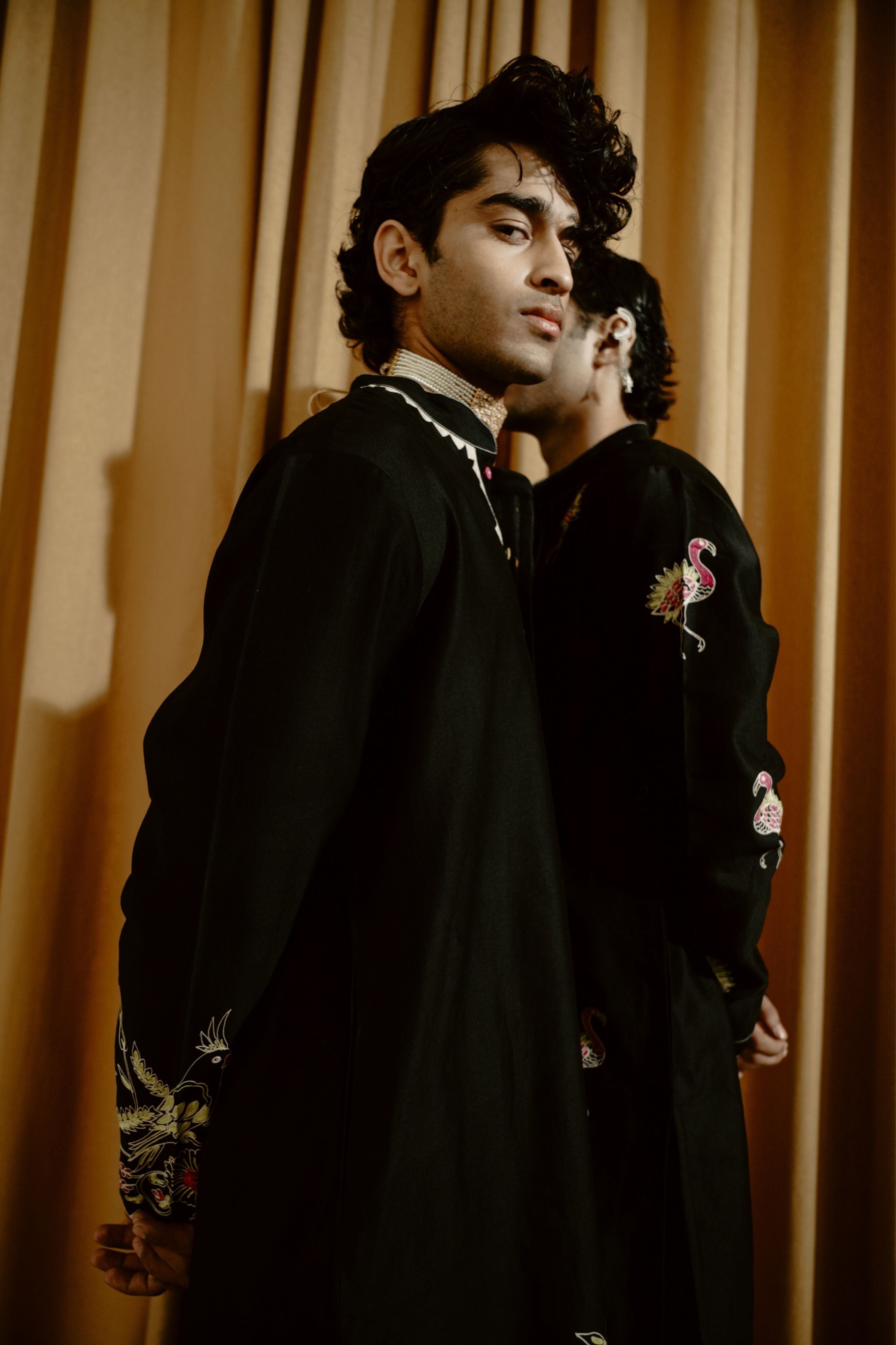 Flamingo Pond Kurta Set