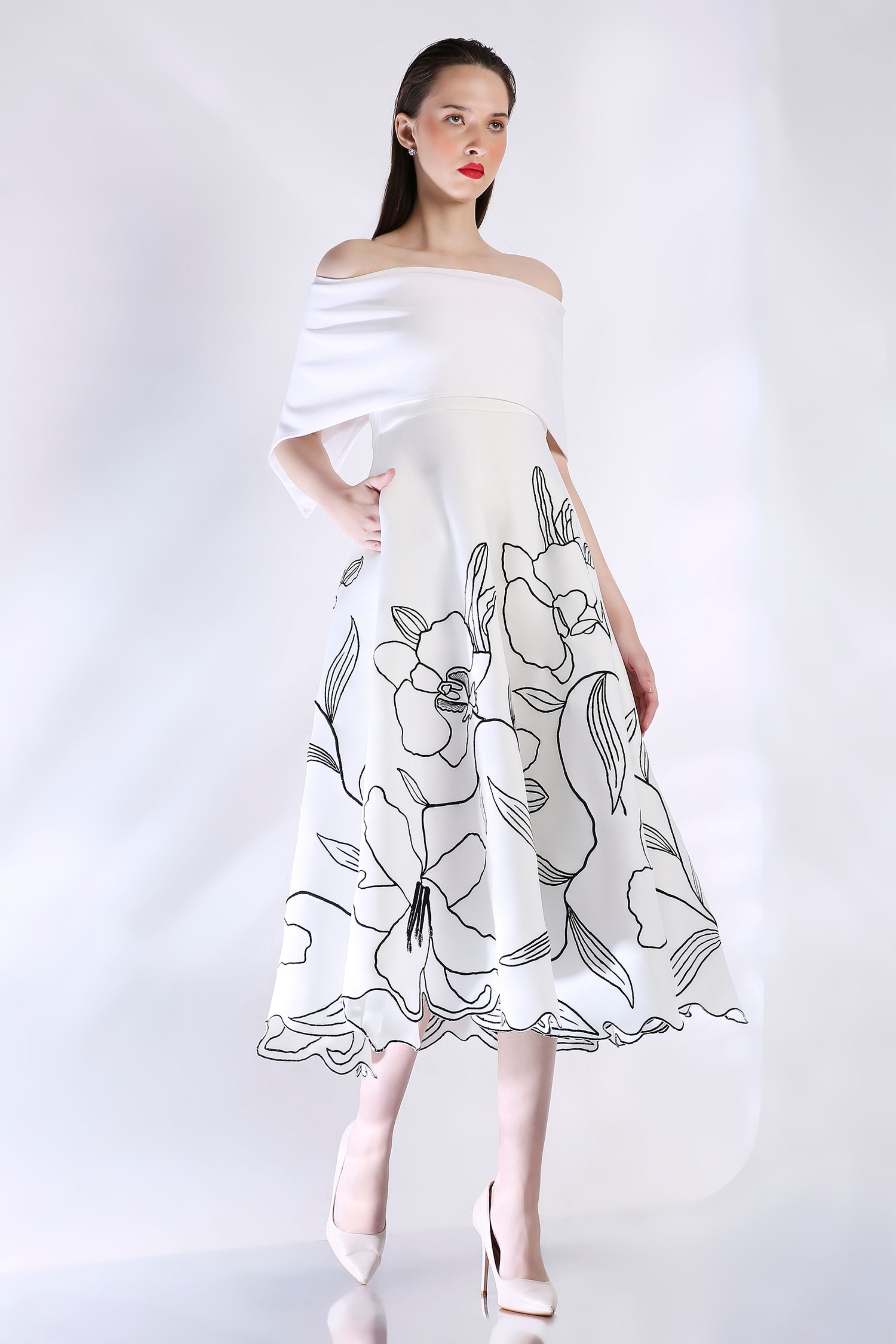 Floral Classic Wrap Dress