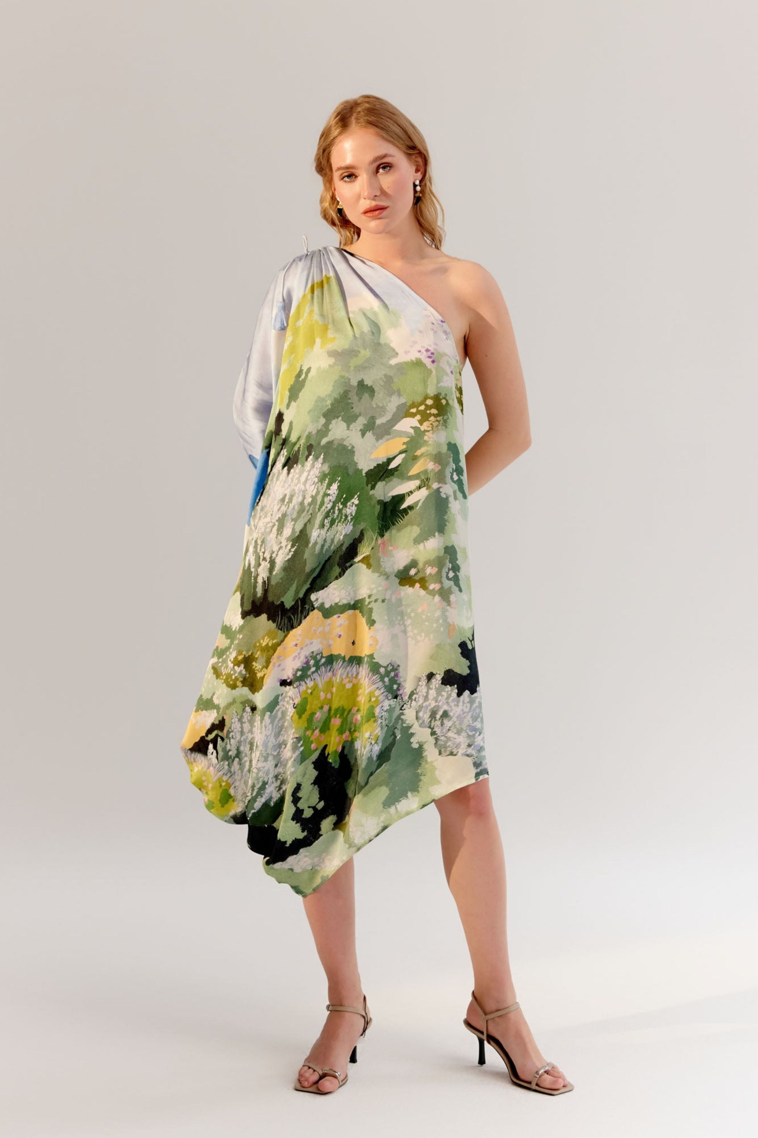 Forest Alaya Midi Dress