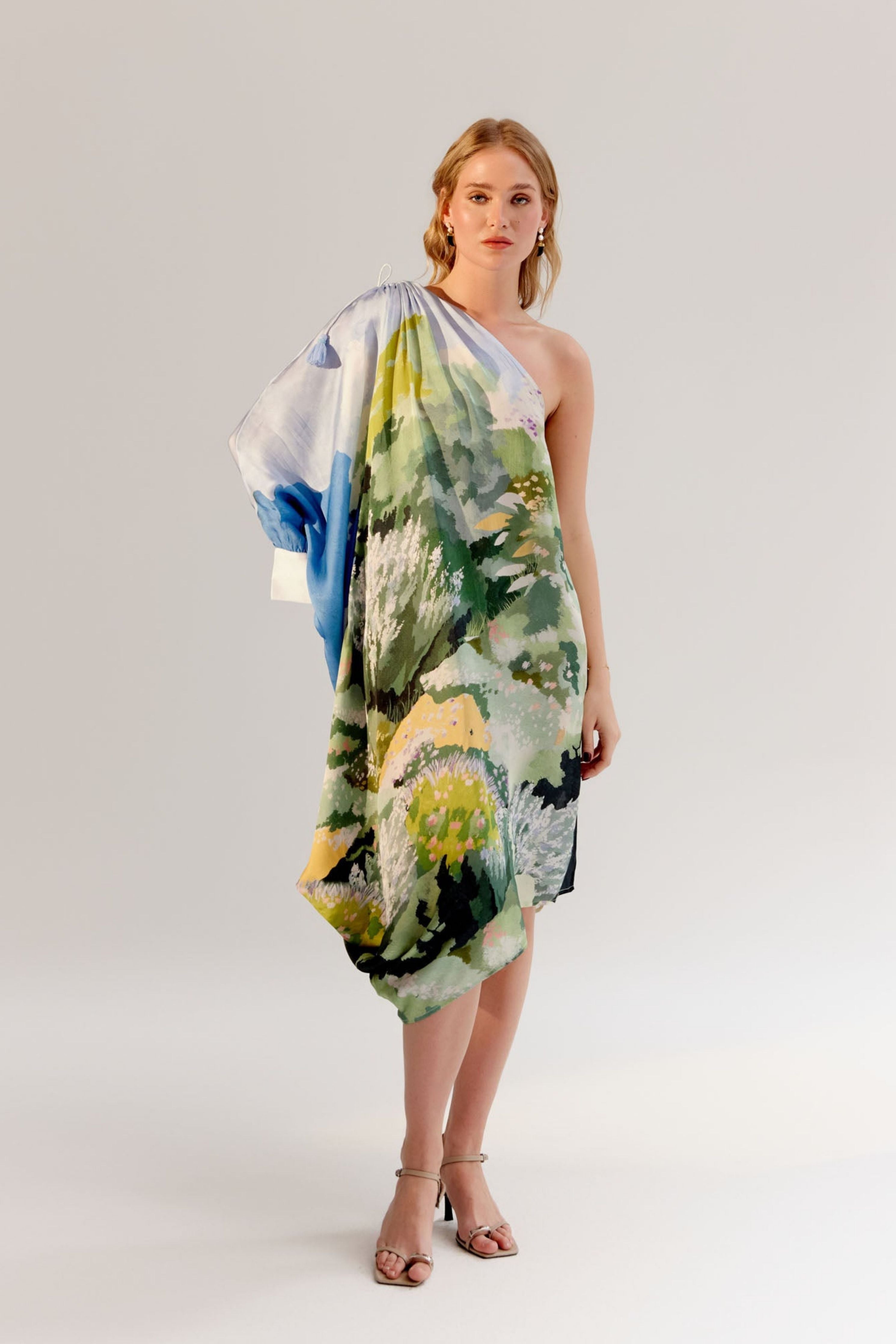 Forest Alaya Midi Dress