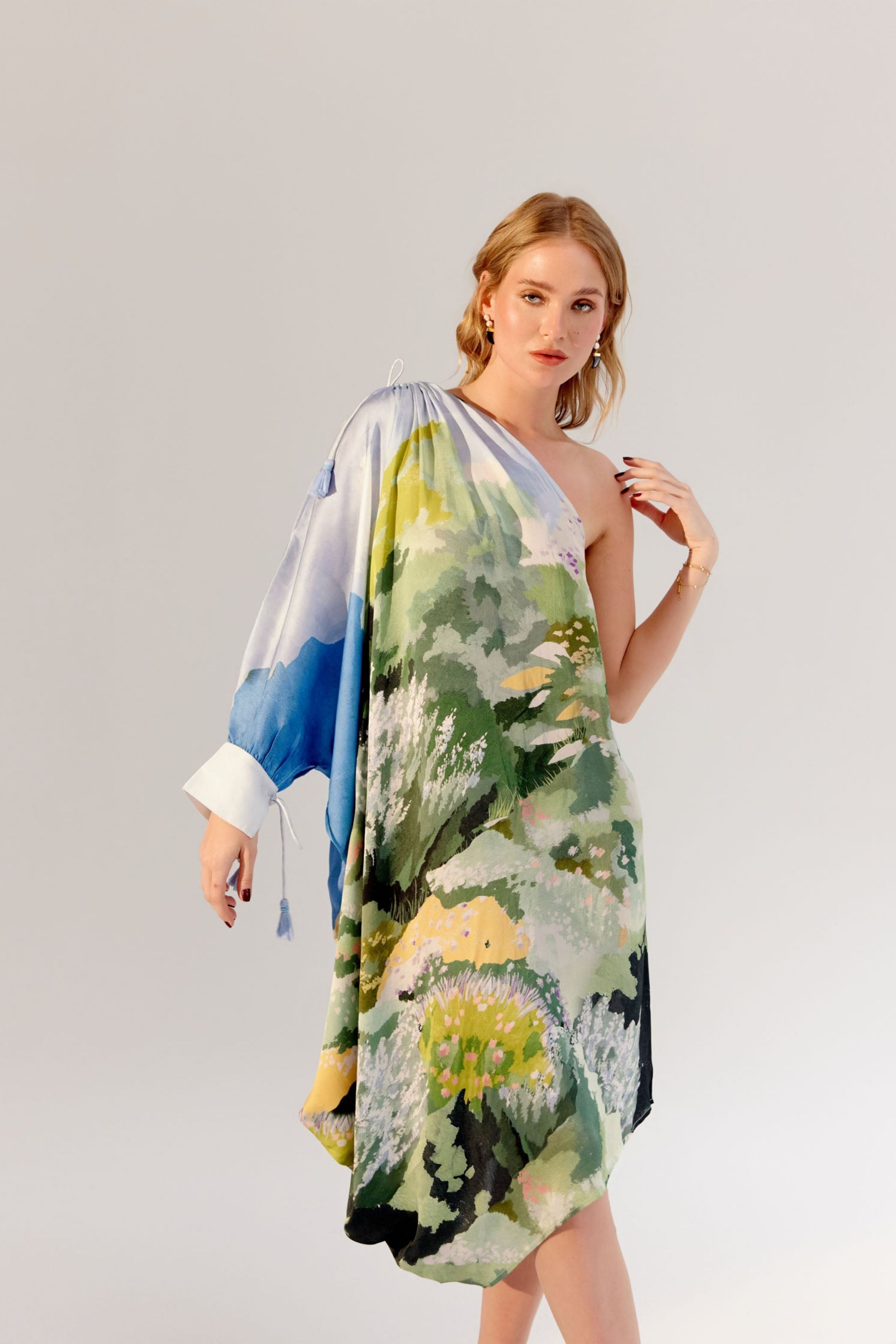 Forest Alaya Midi Dress