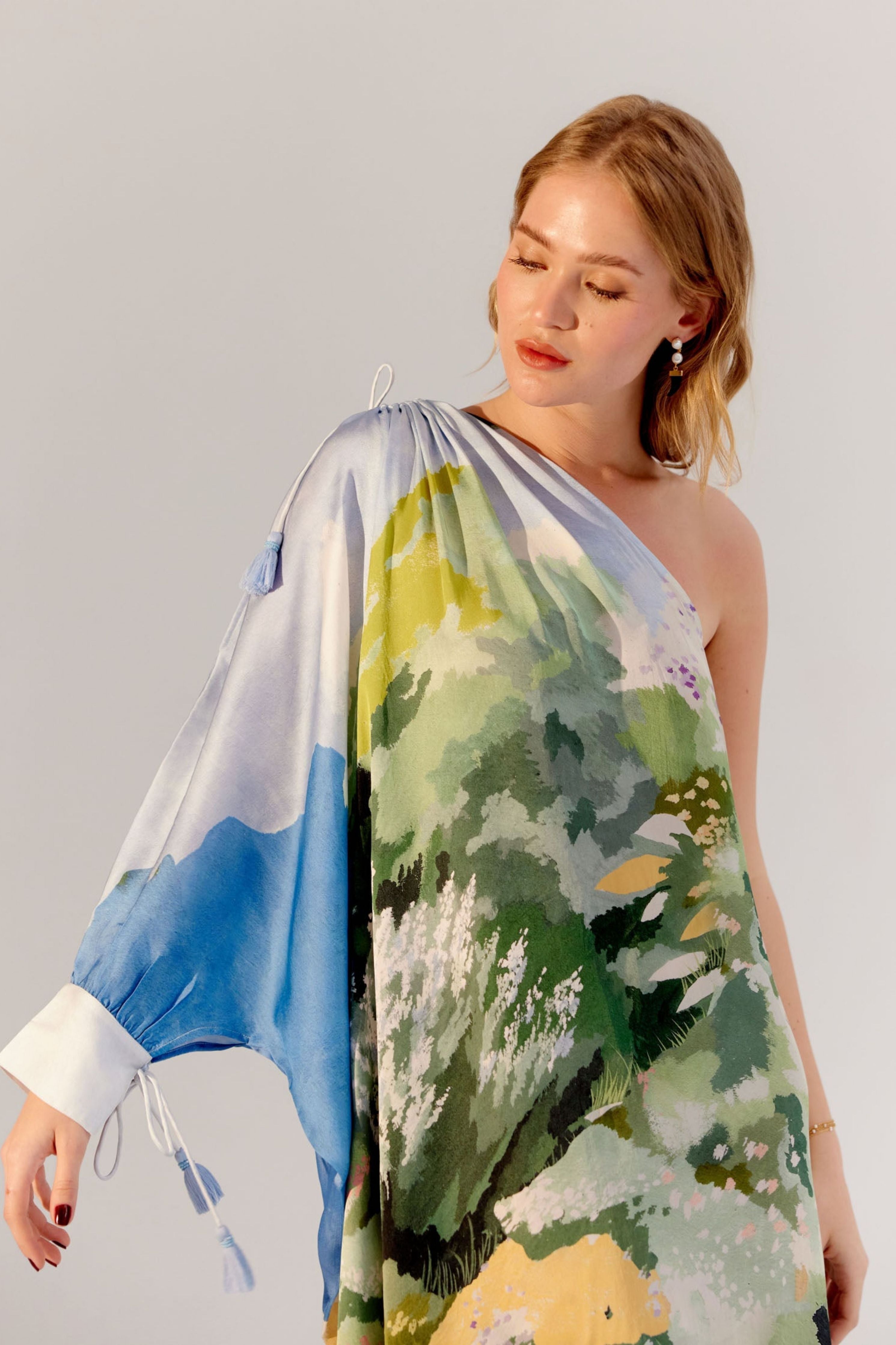 Forest Alaya Midi Dress