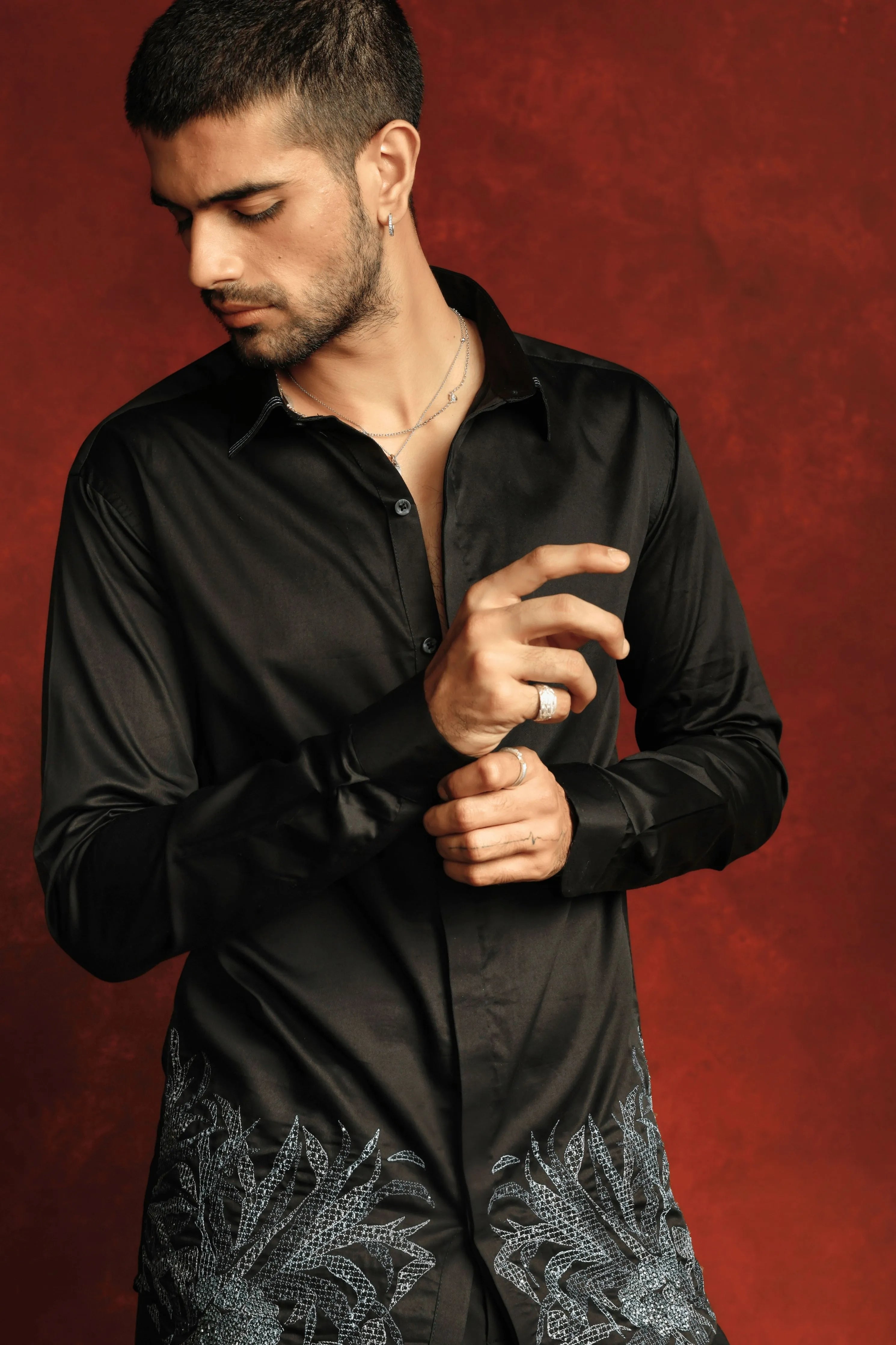 Noir Floré Shirt