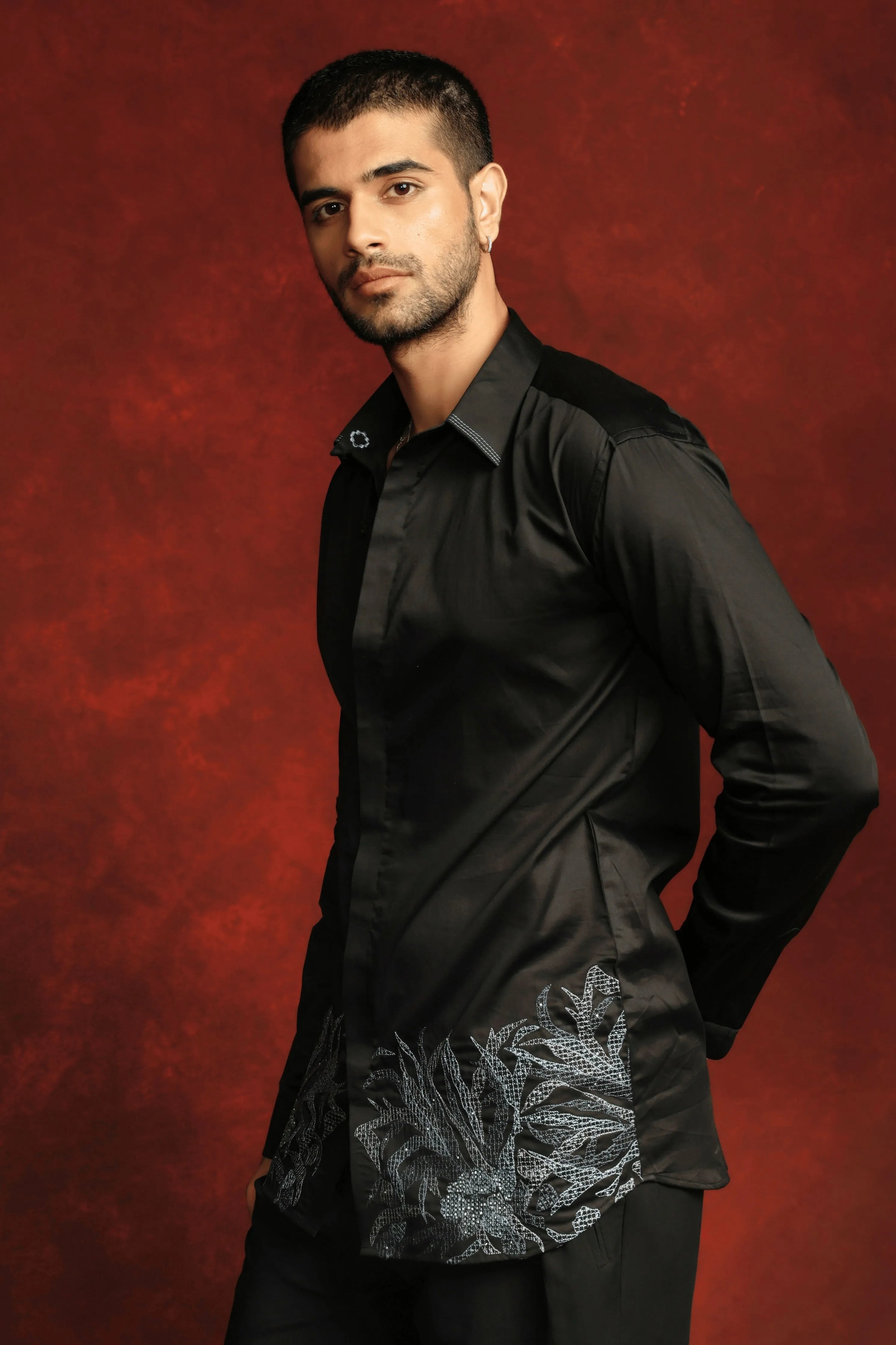 Noir Floré Shirt
