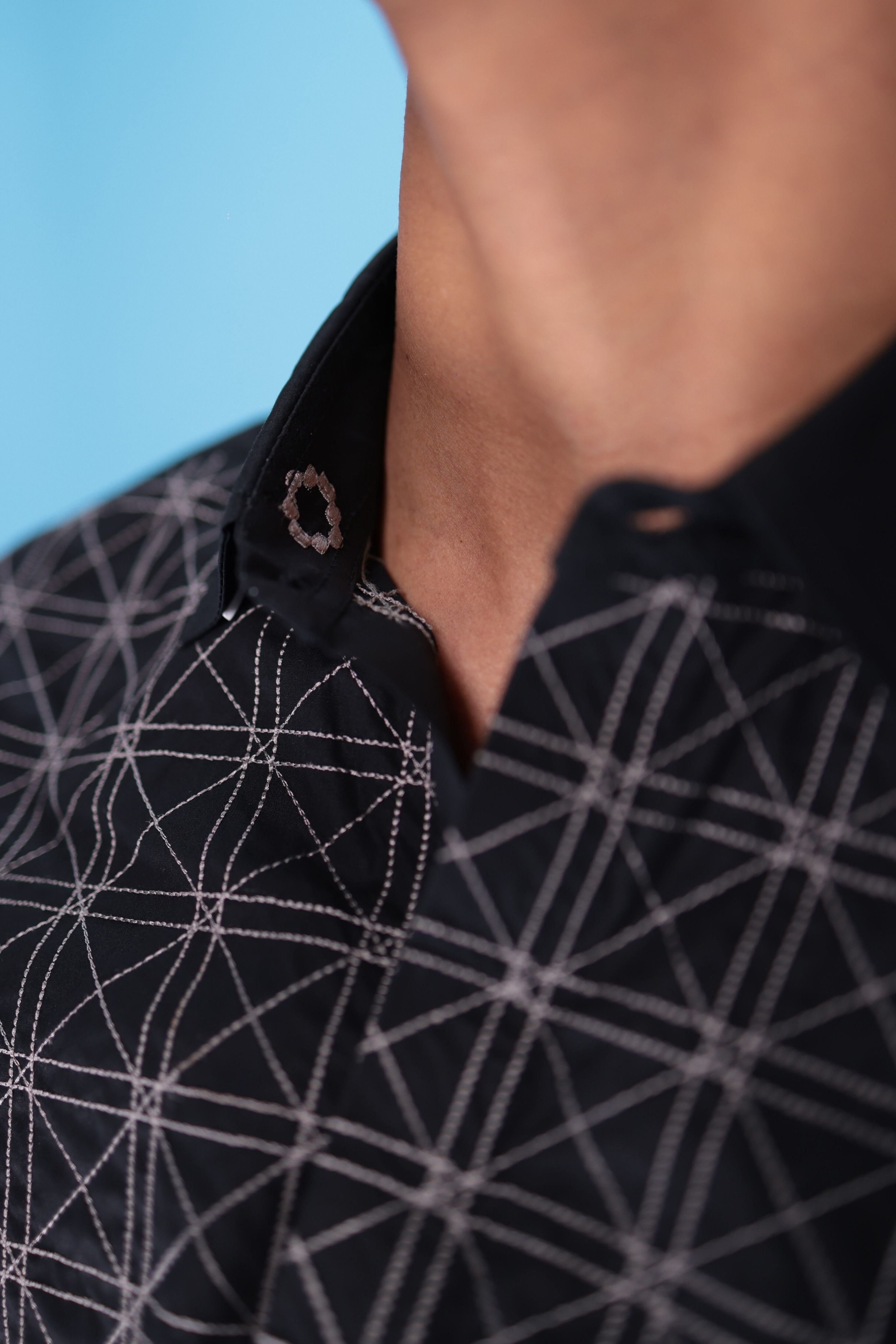 Charred Grid Shirt