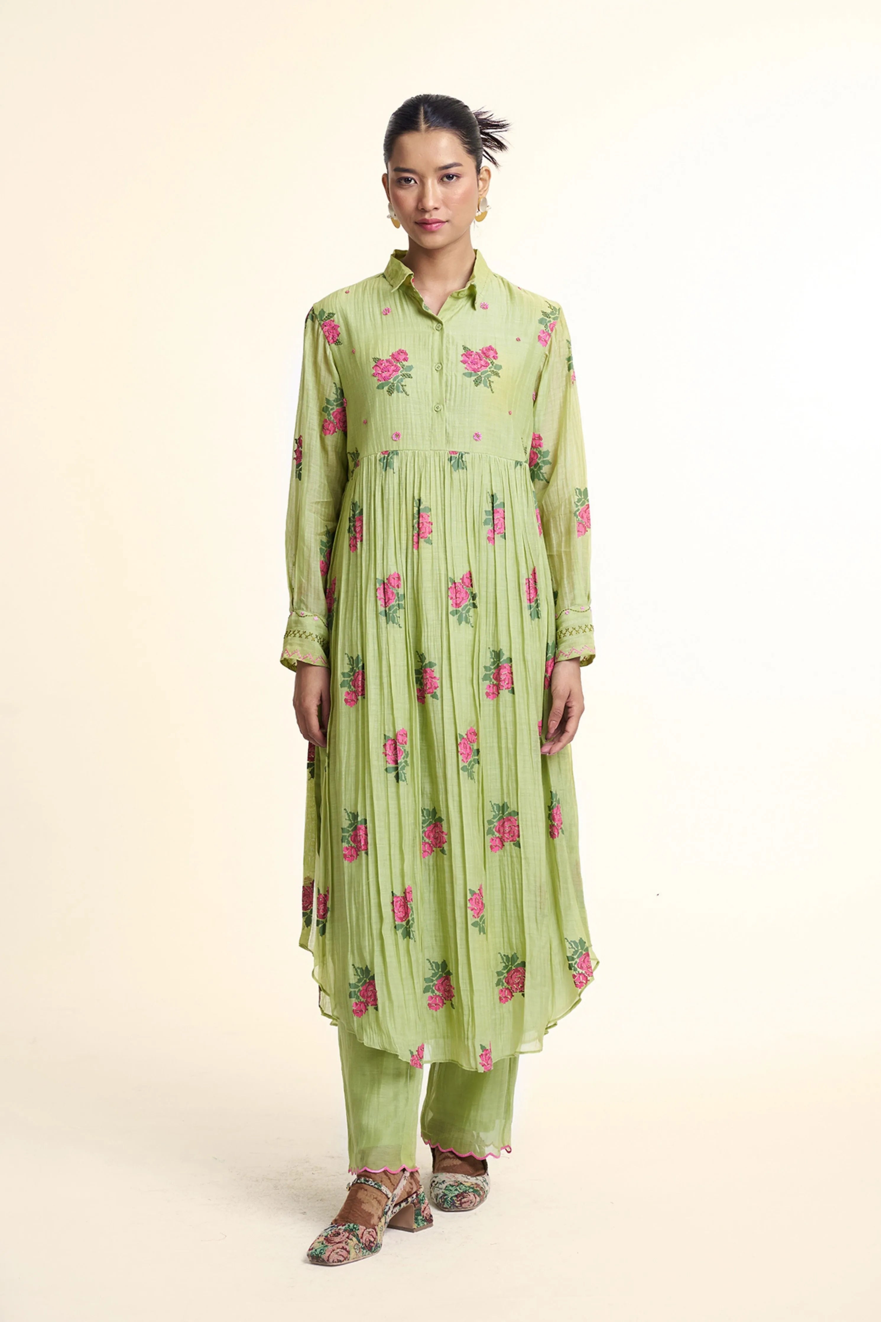 Hazel Leaf Co-Ord Set