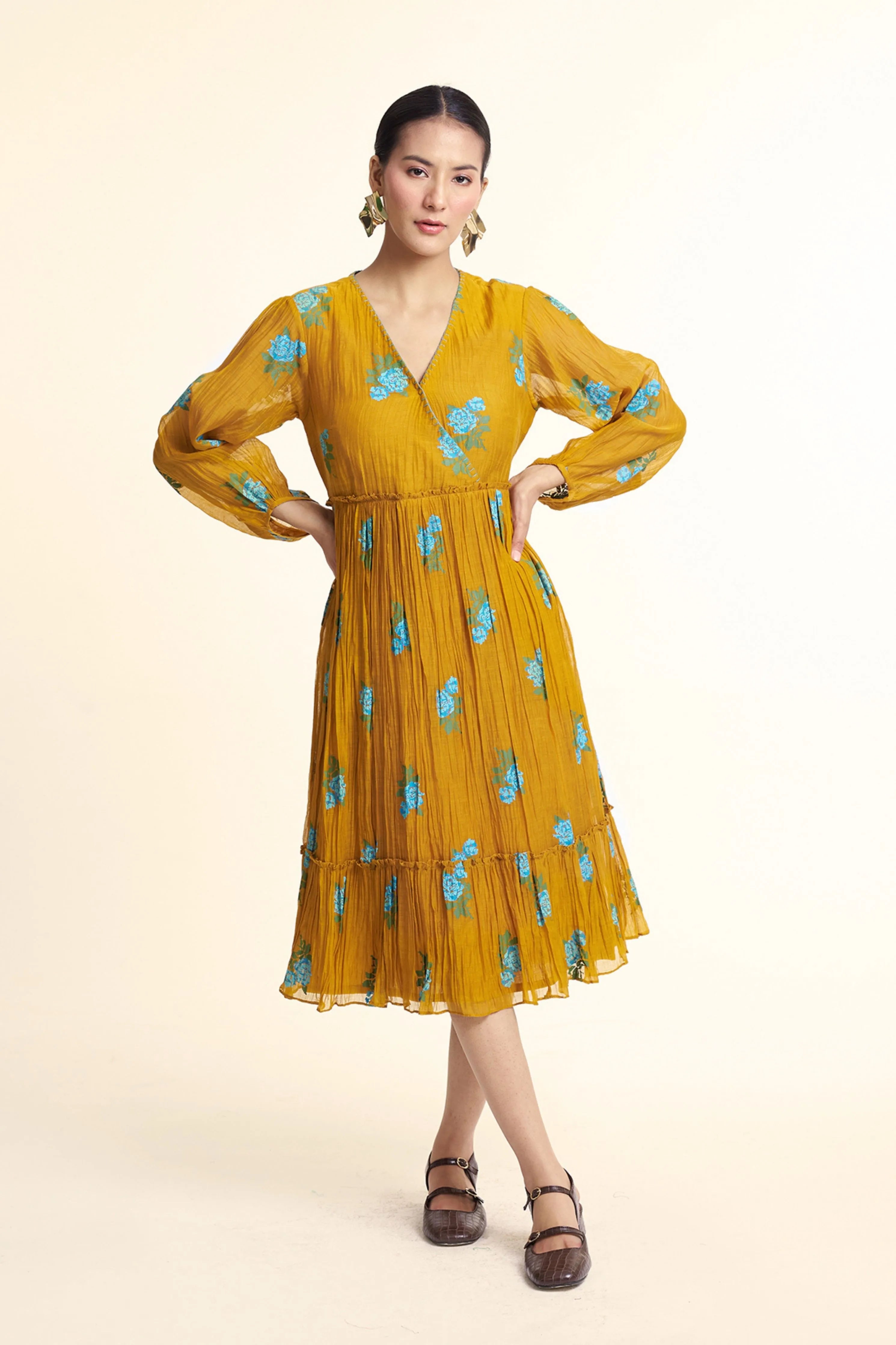 Bliss Mustard Dress