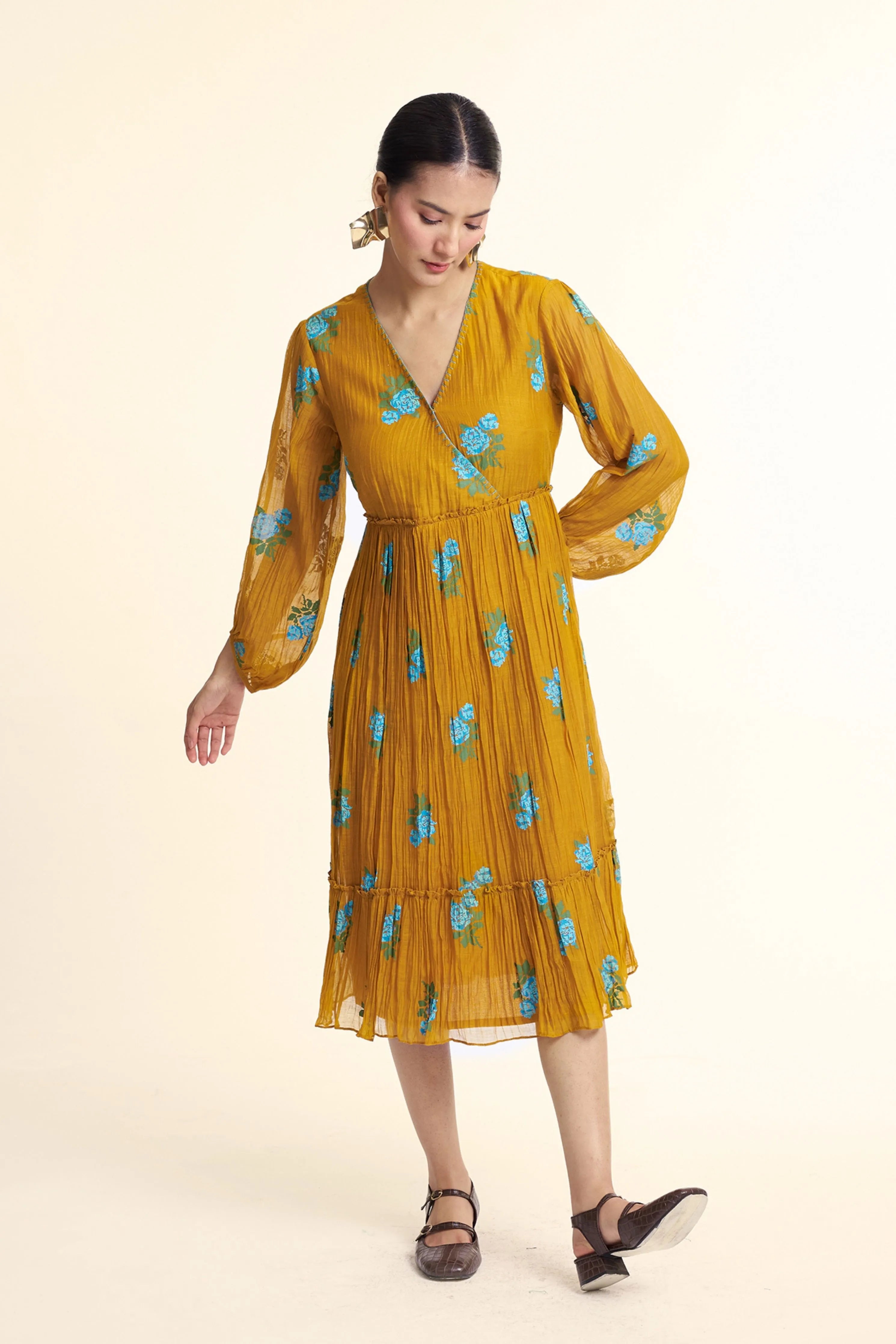 Bliss Mustard Dress
