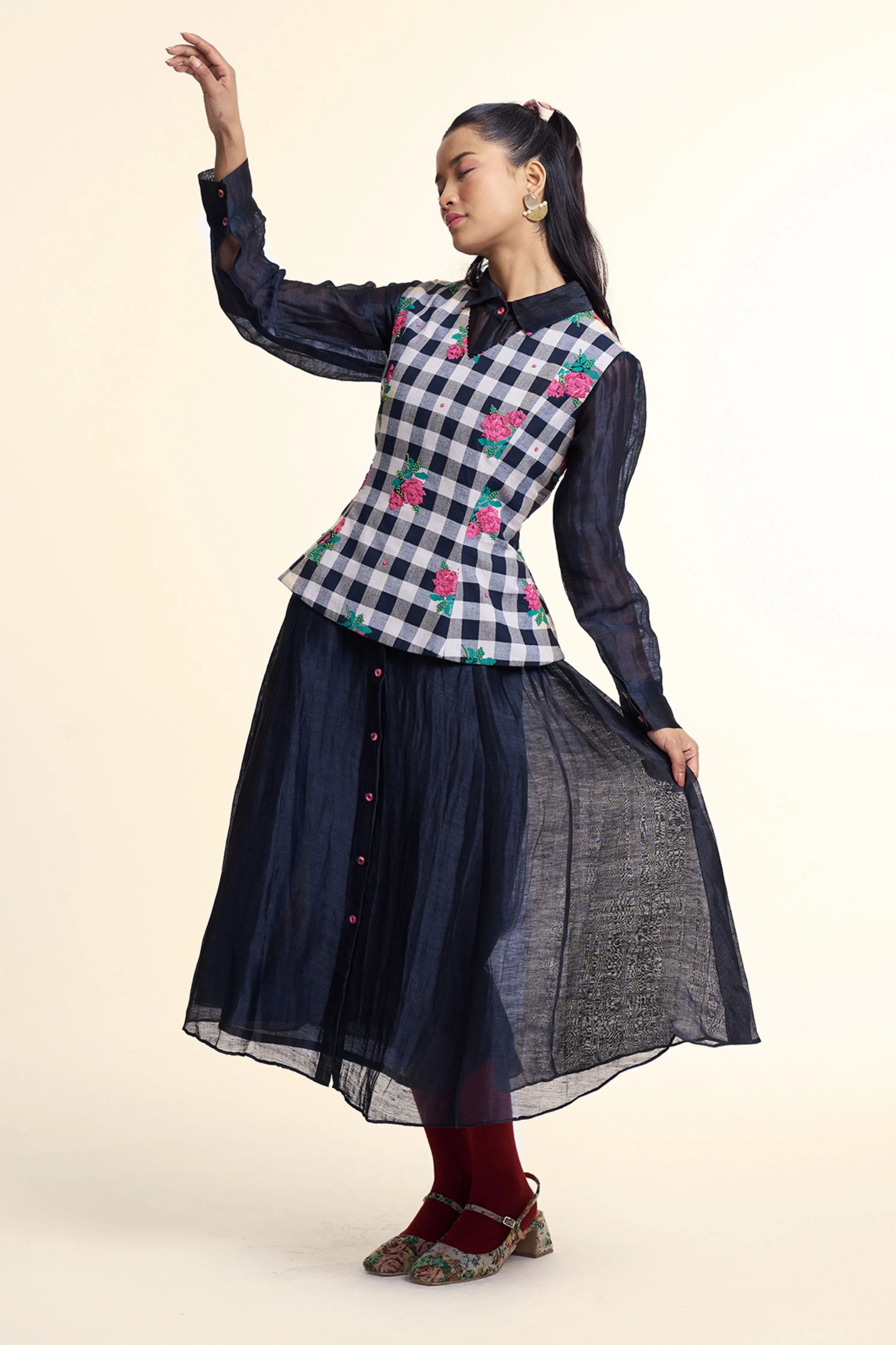 Jenny Black Dress Set
