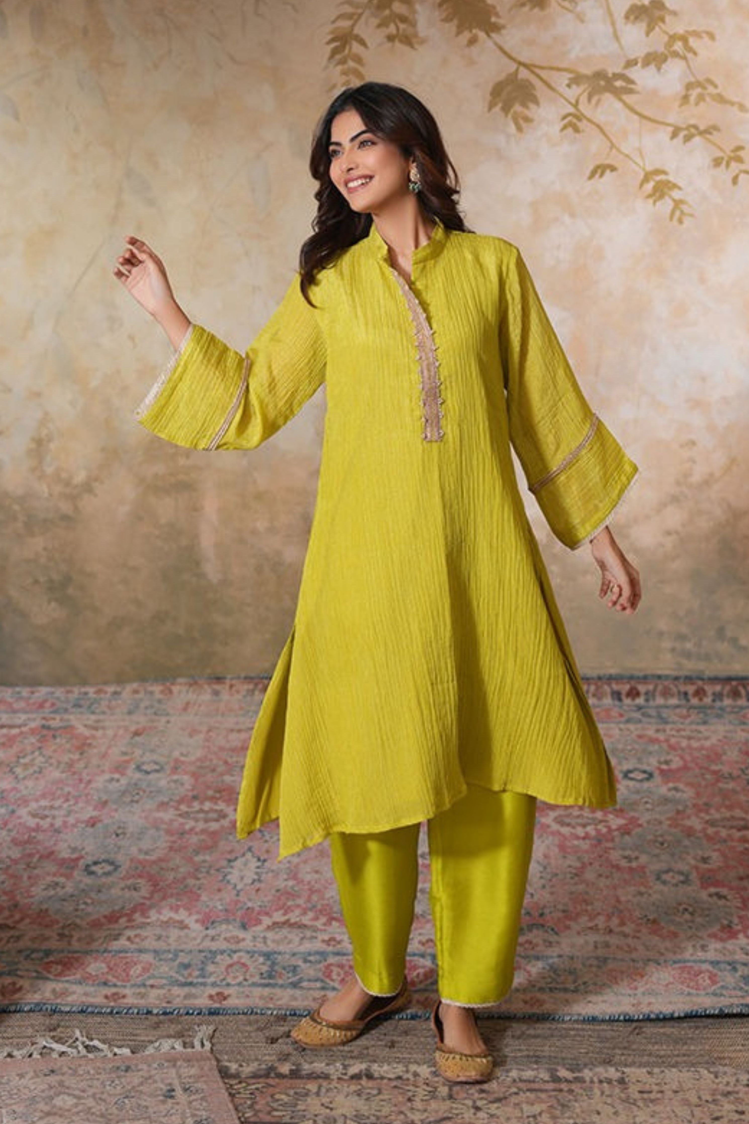 Angoori Tissue Silk Set