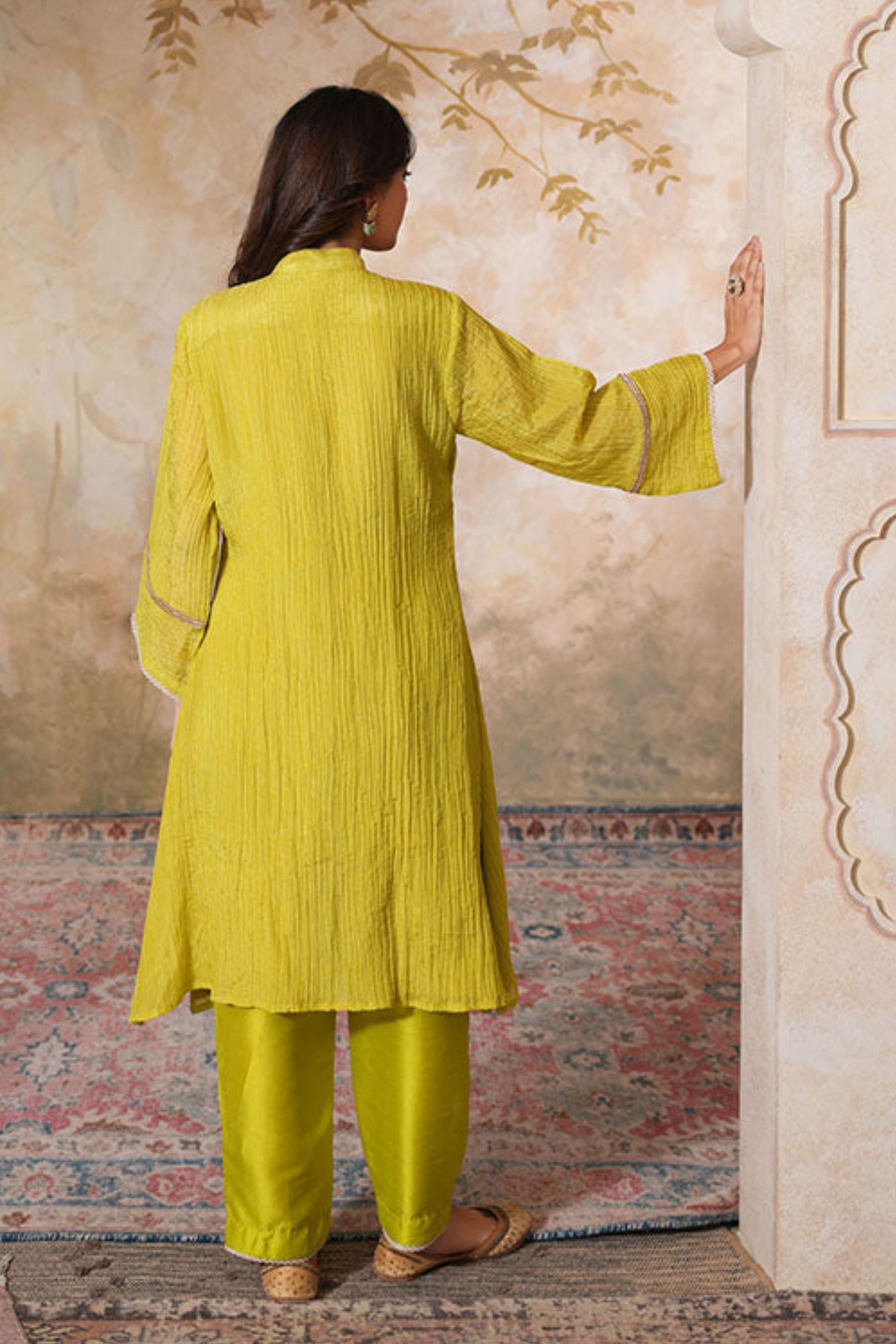 Angoori Tissue Silk Set