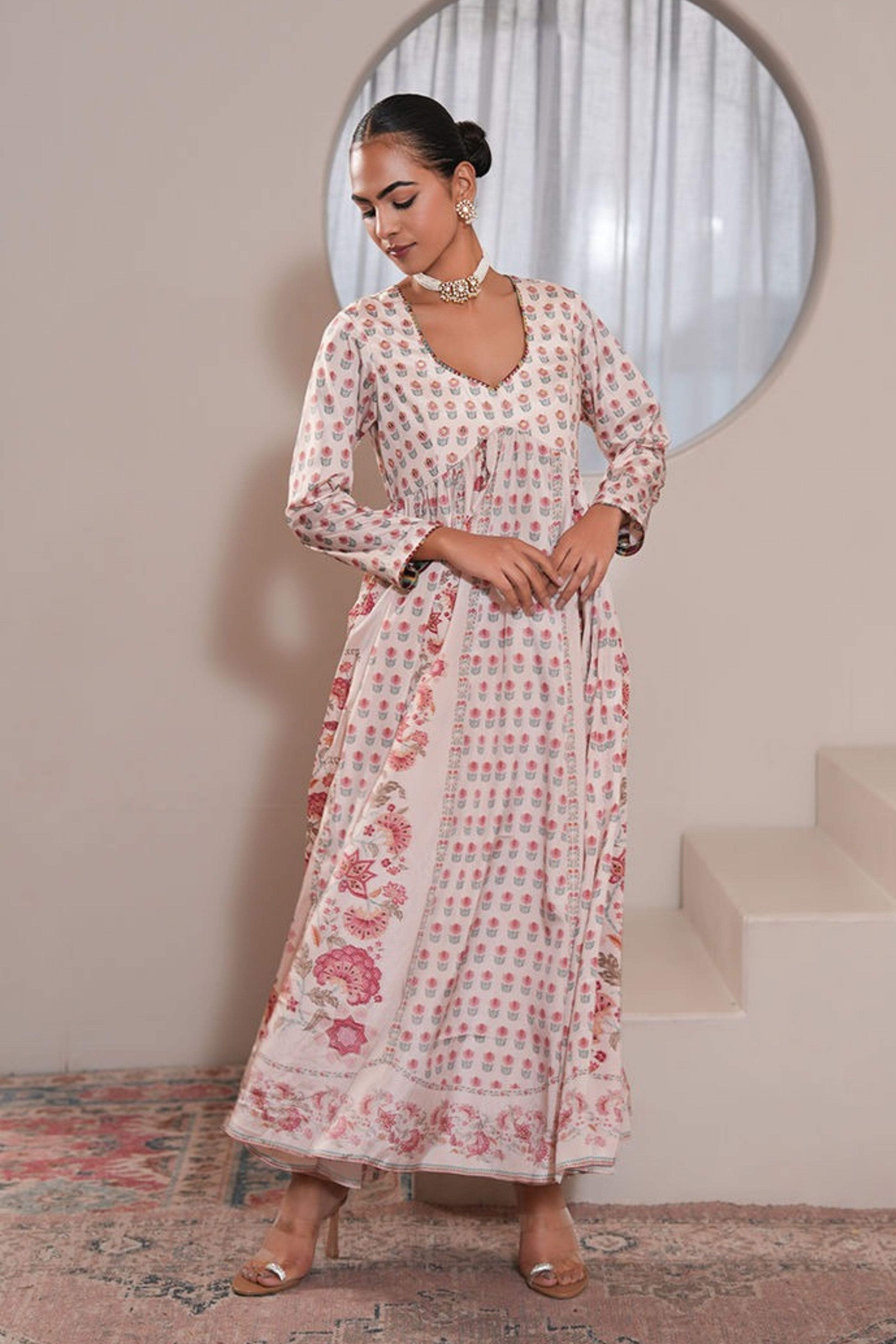 Aaliyah Mehrunissa Anarkali Set With Dupatta