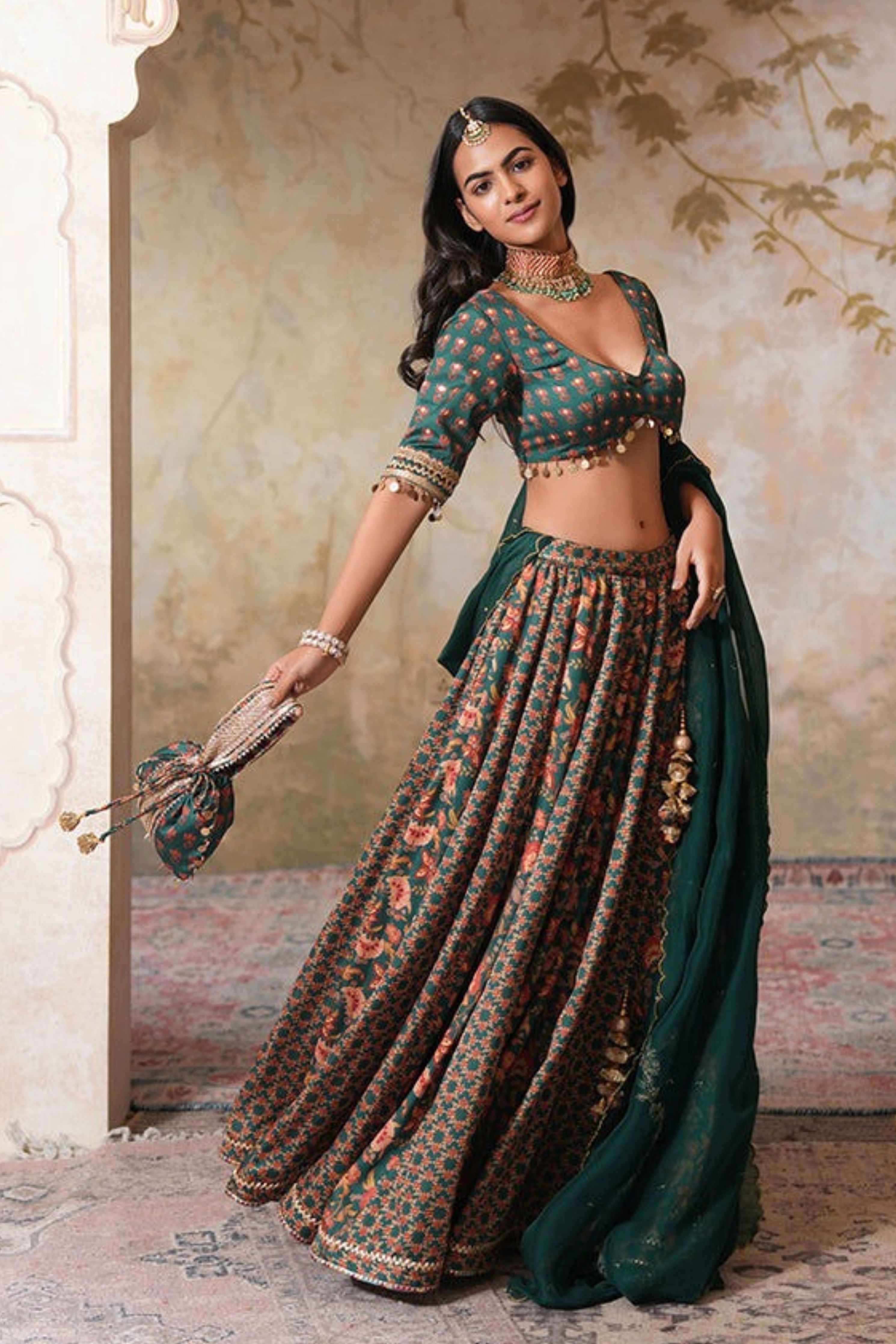 Mayuri Heer Lehenga Set With Dupatta