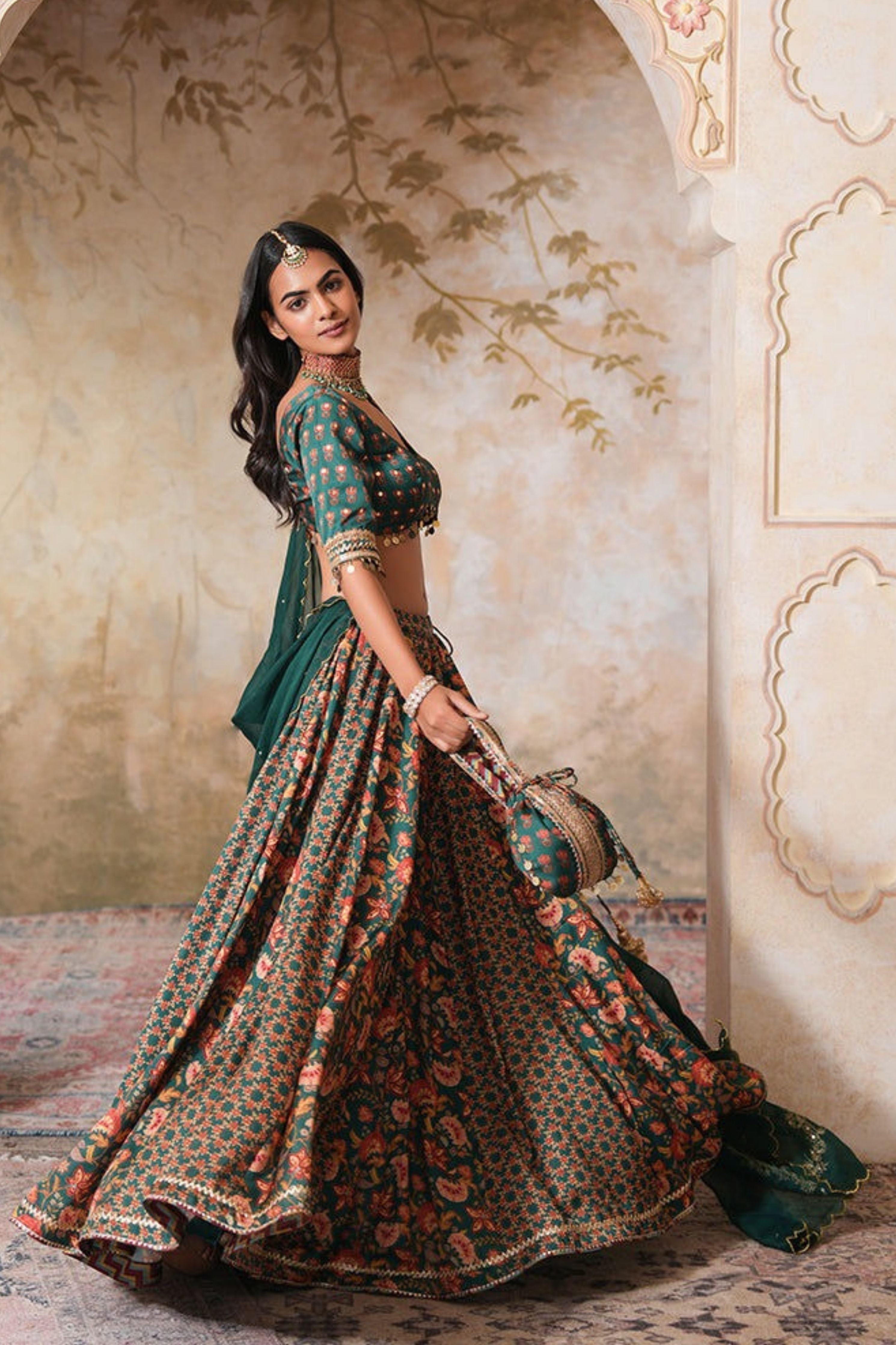 Mayuri Heer Lehenga Set With Dupatta