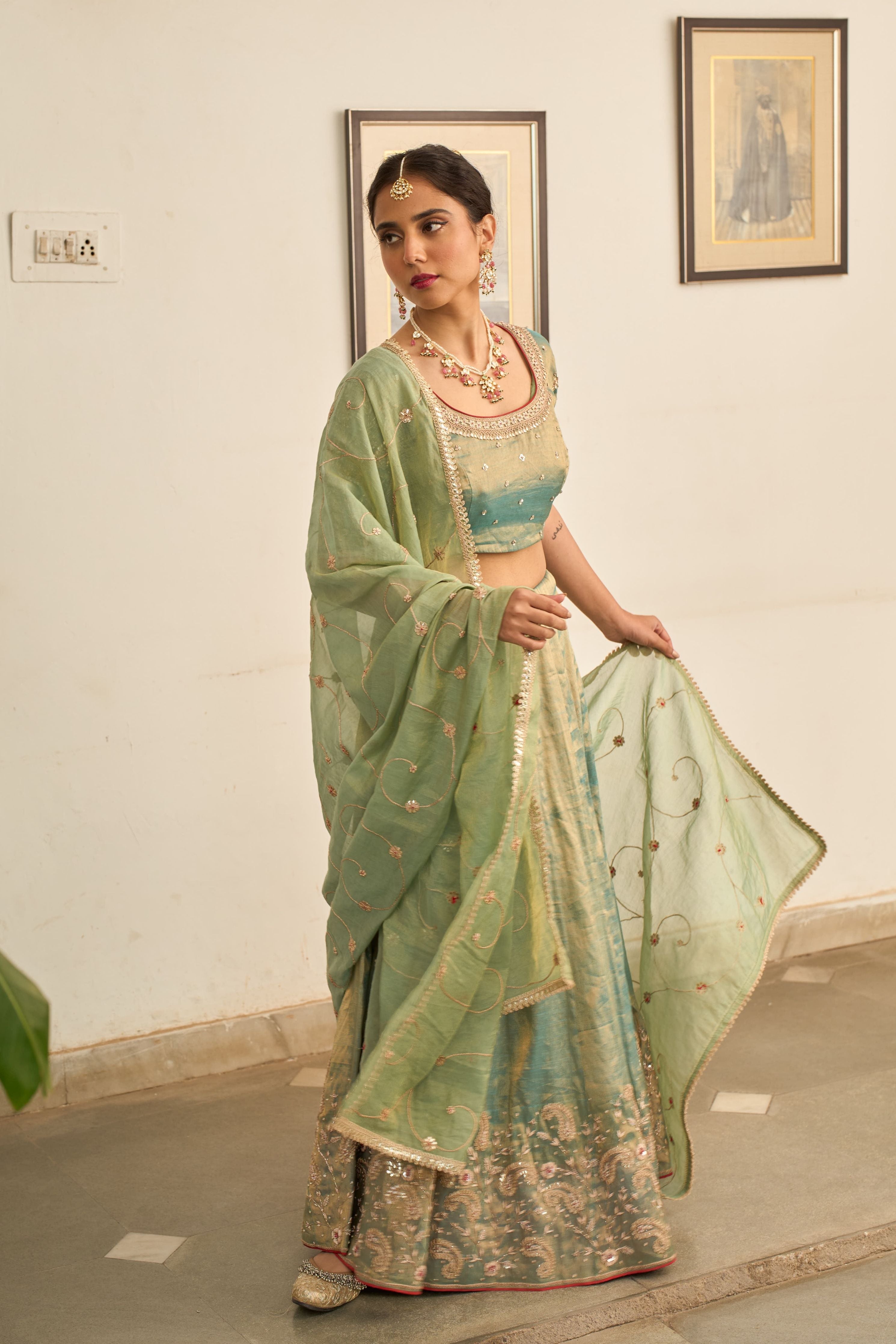 Nayaab Lehenga Set