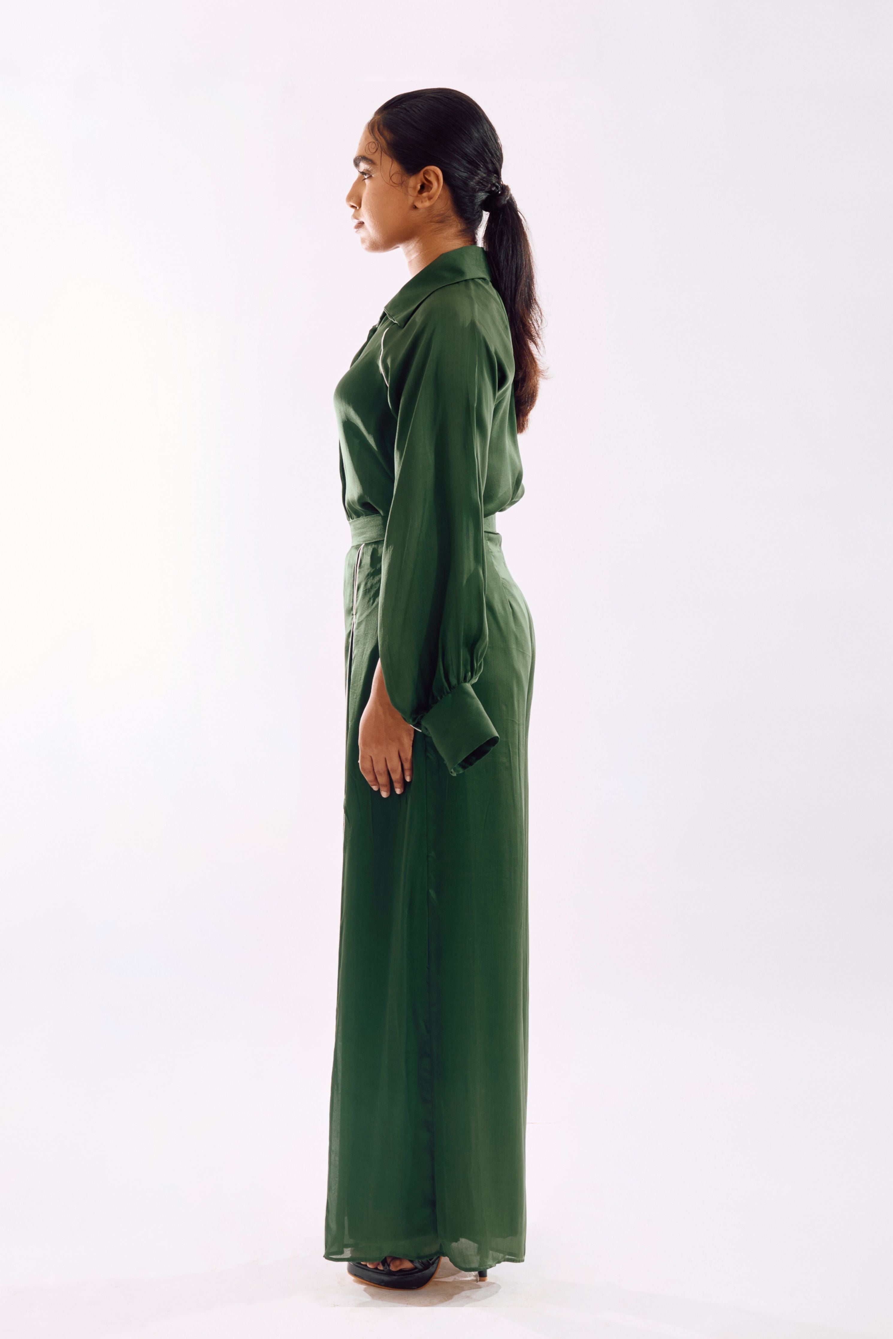 Green Cape Co-Ord set