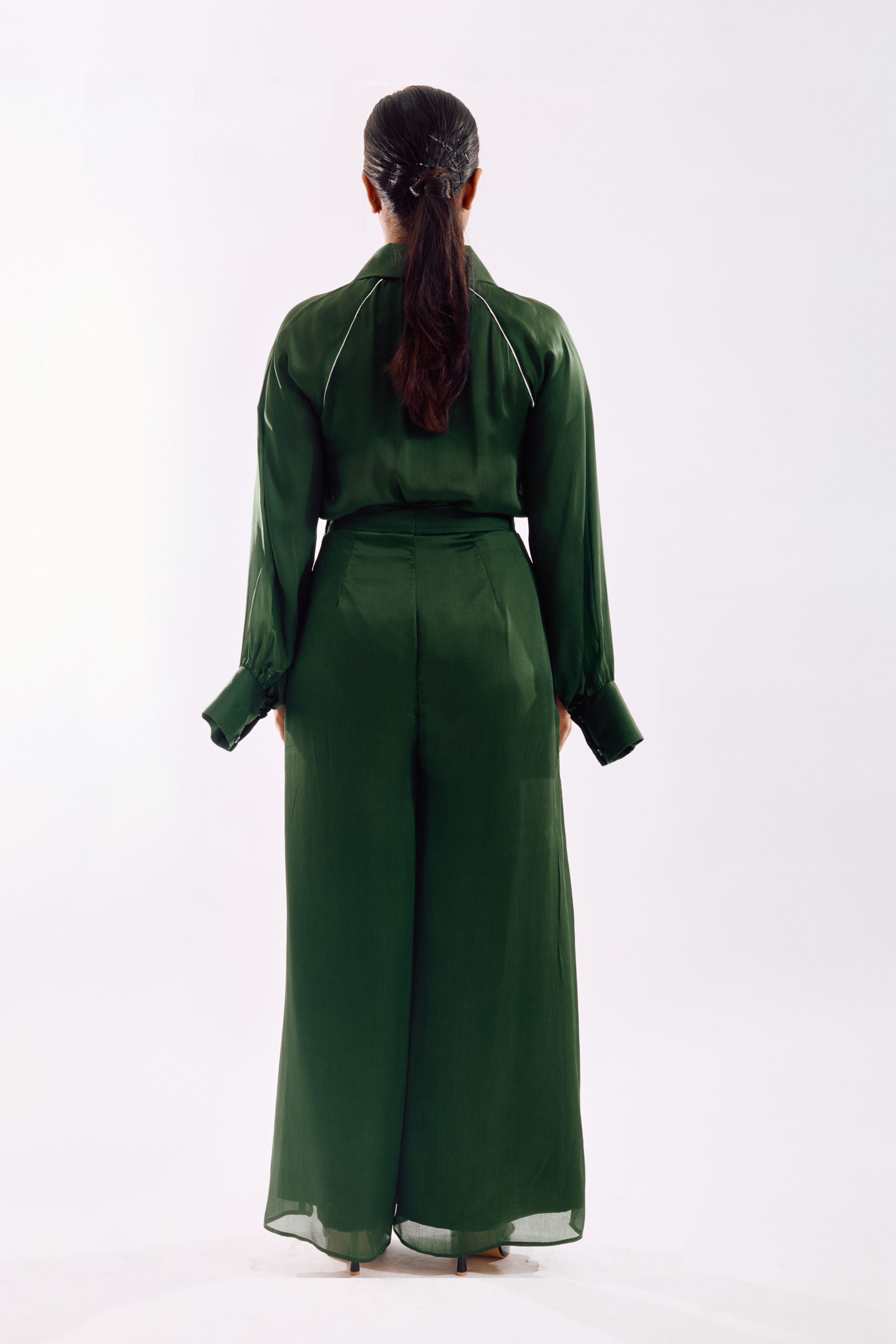 Green Cape Co-Ord set