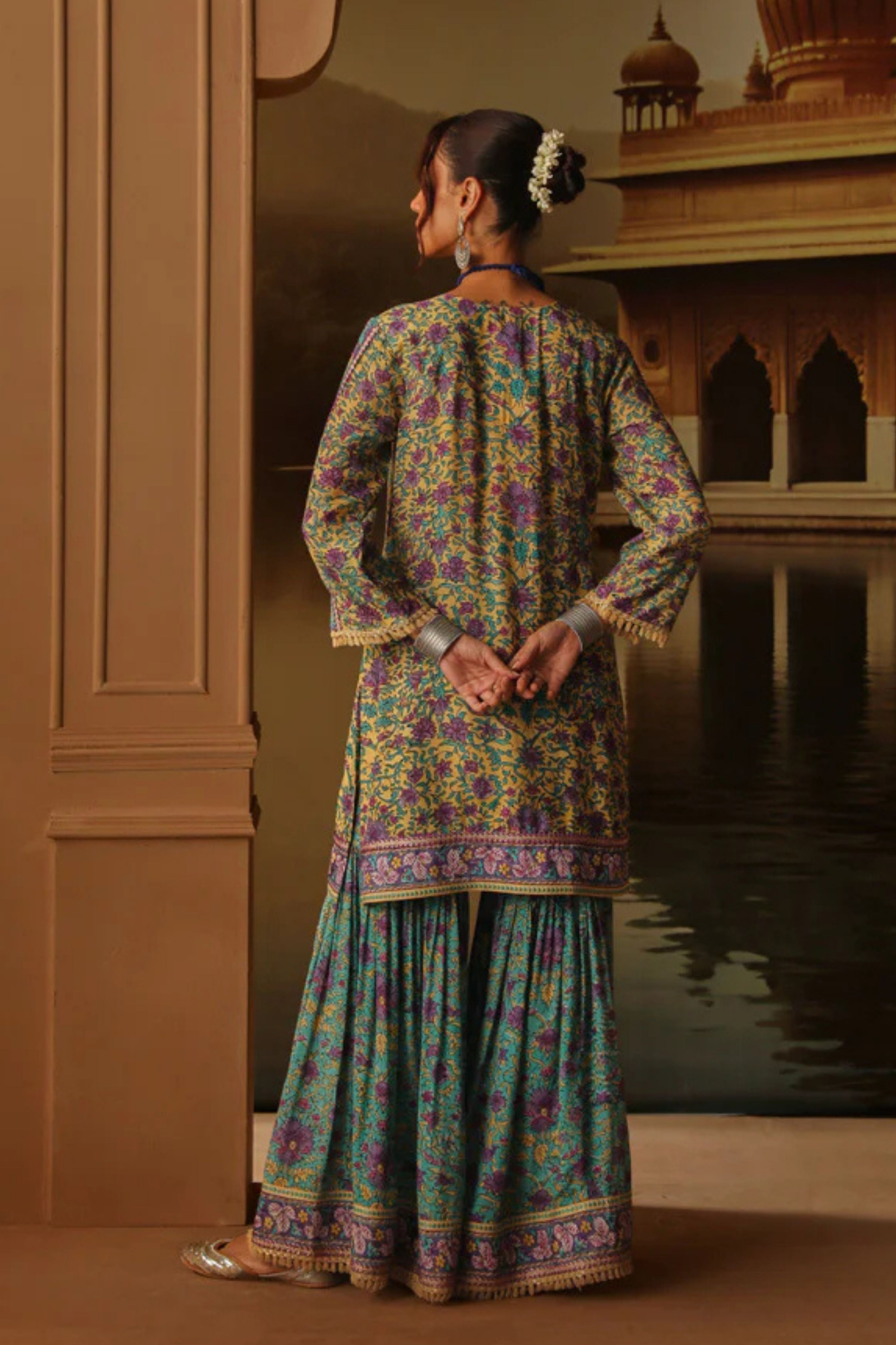 Gulshan Sharara Set