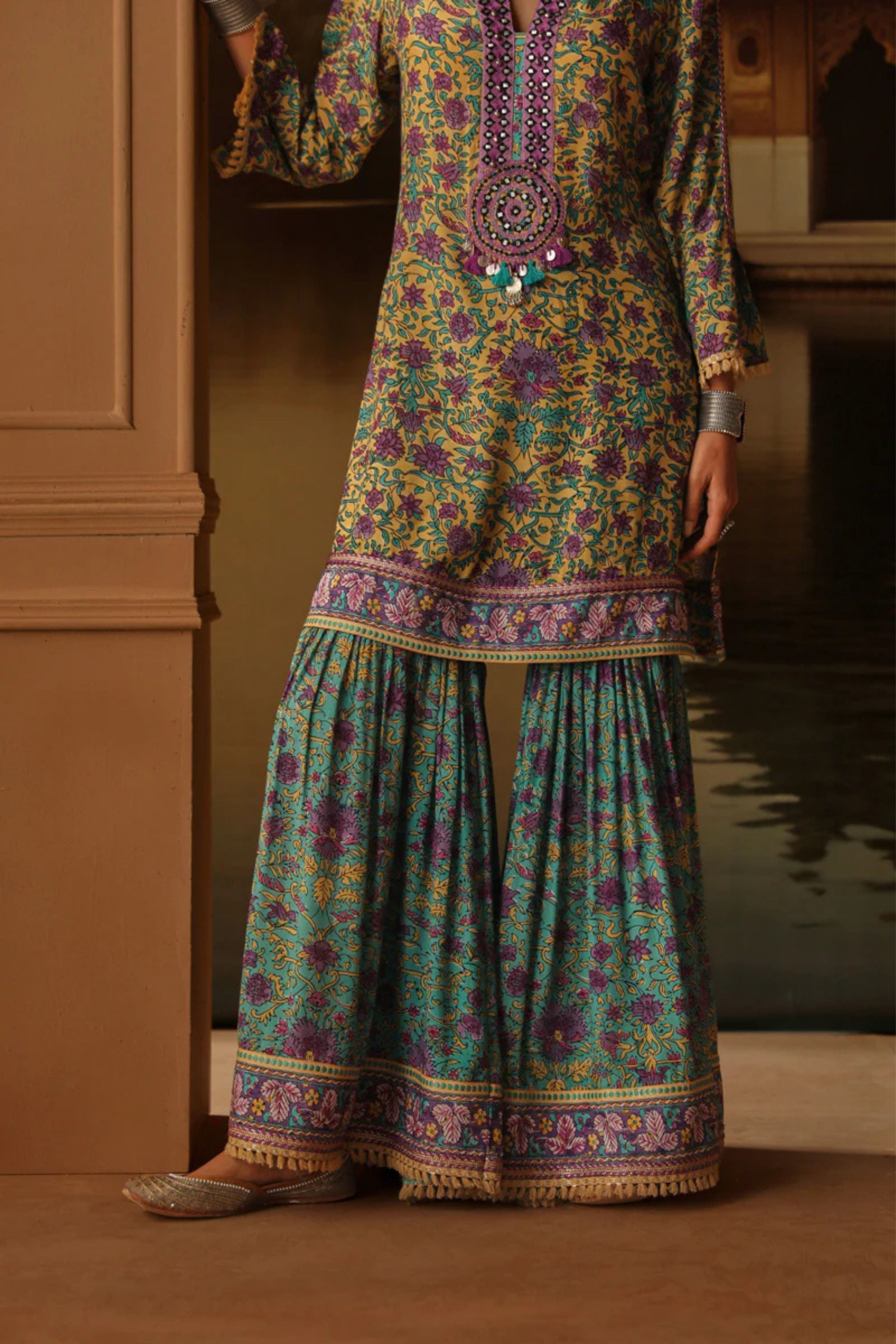 Gulshan Sharara Set