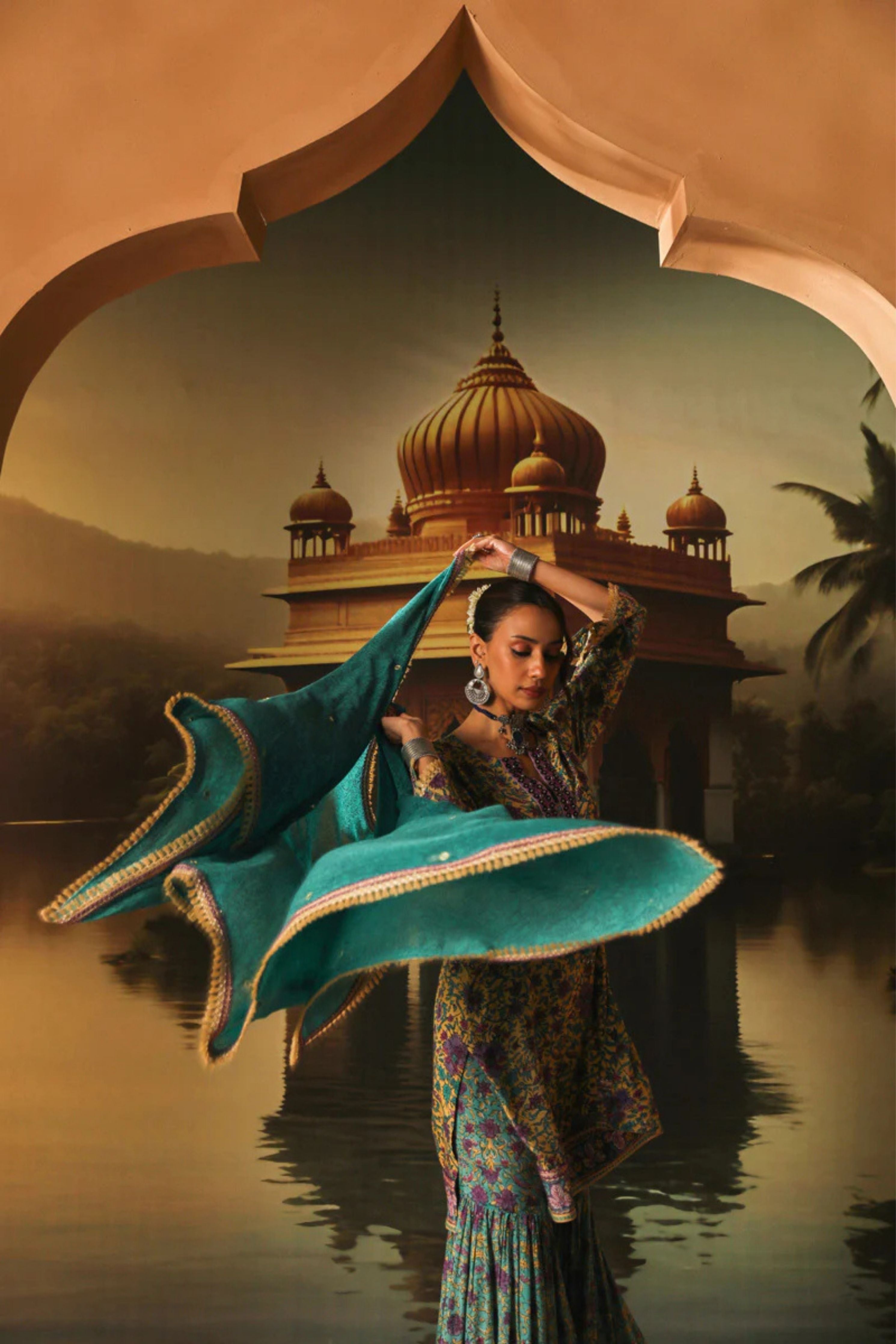 Gulshan Sharara Set