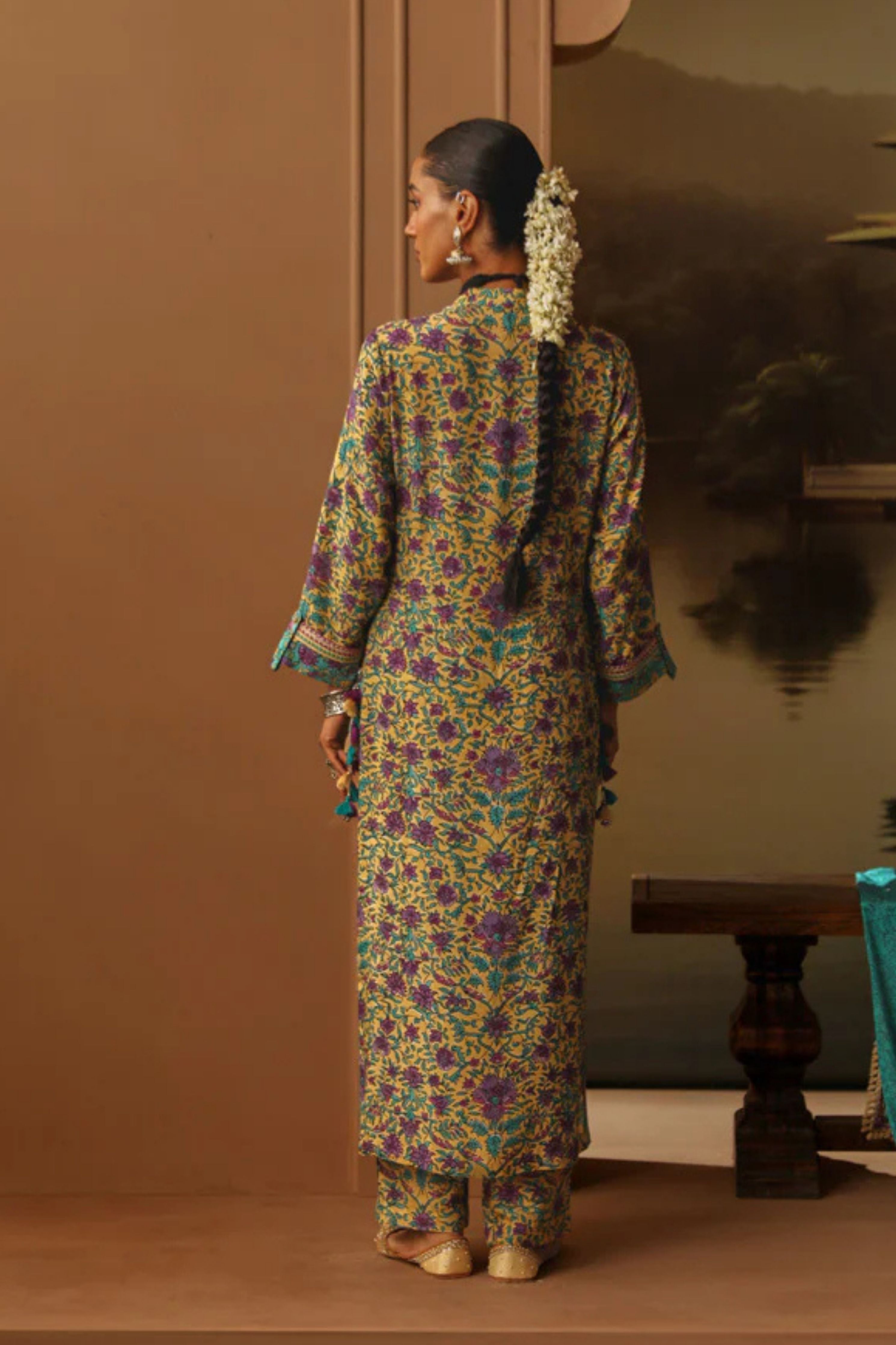 Gulshan Straight Long Kurta With Pant And Dupatta