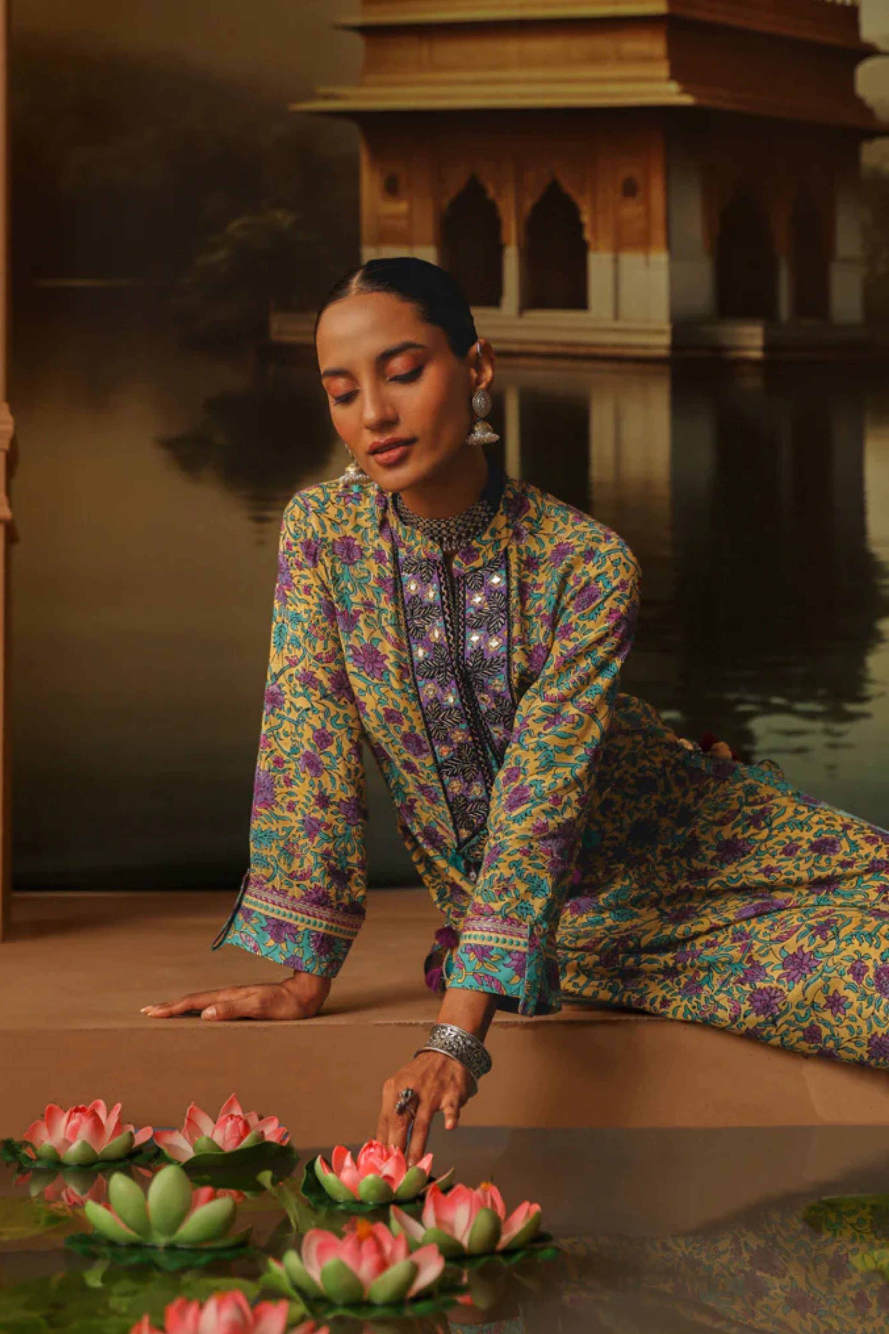 Gulshan Straight Long Kurta With Pant And Dupatta