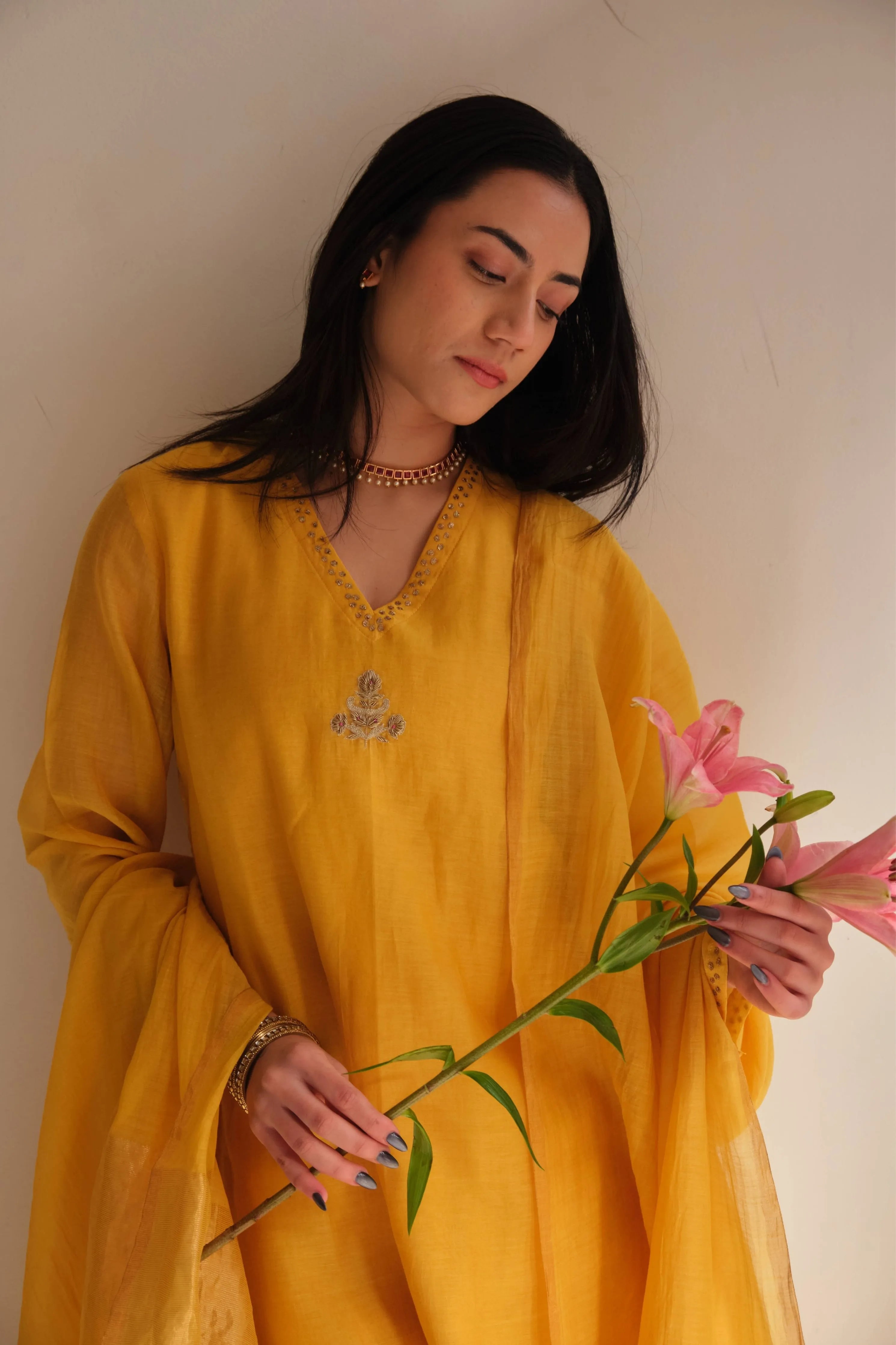 Haldi Kurta Set