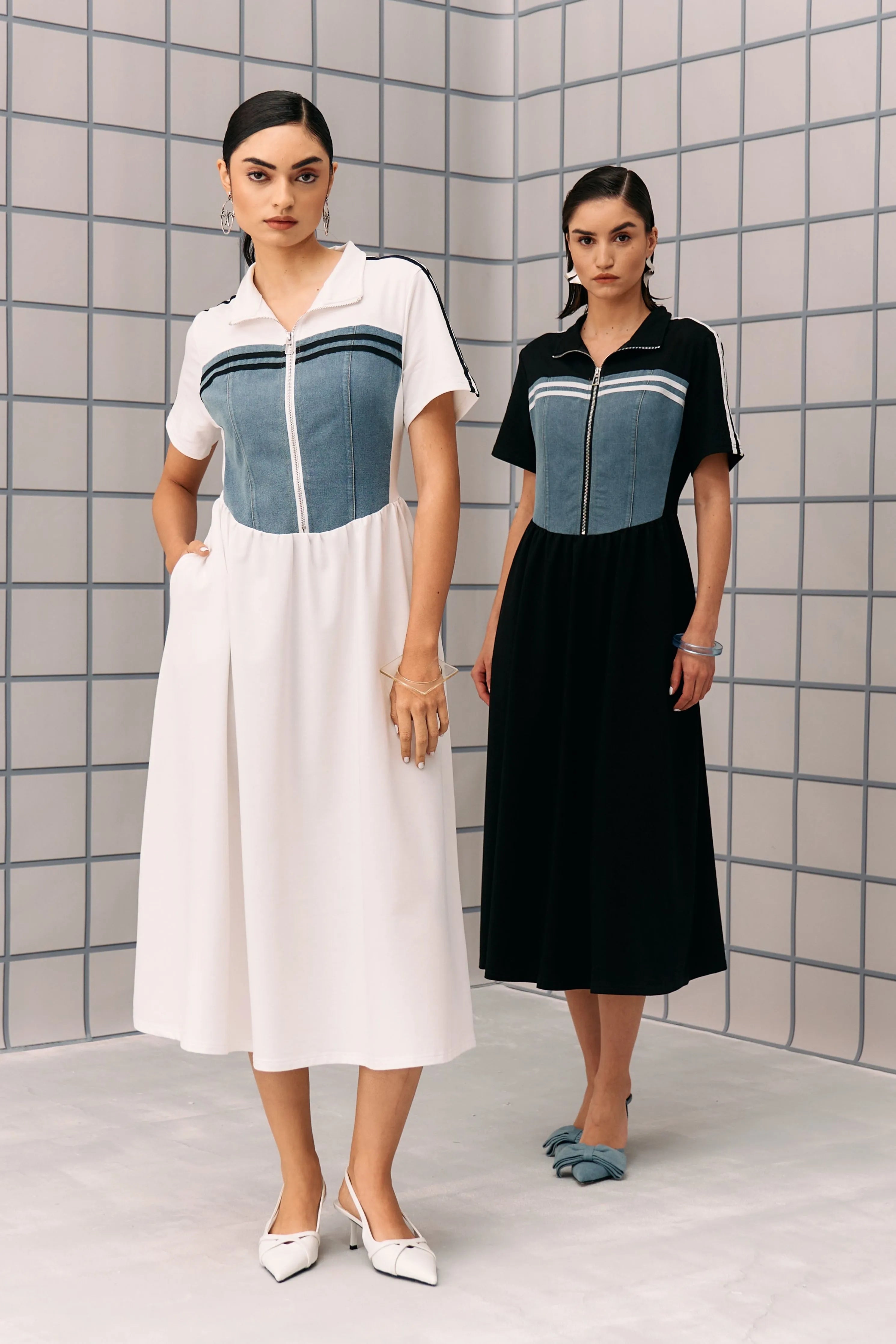 White Denim Hibo Dress