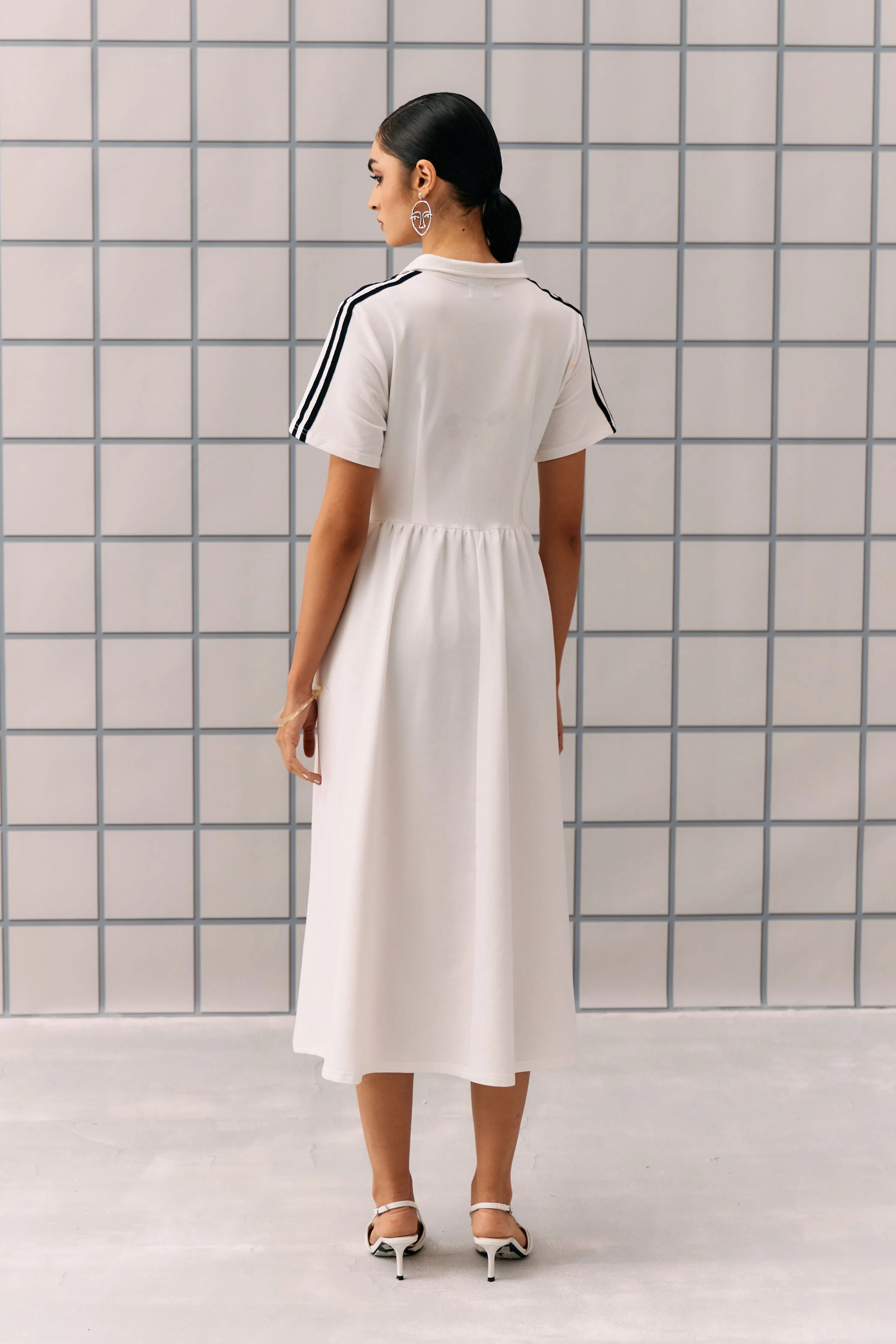 White Denim Hibo Dress