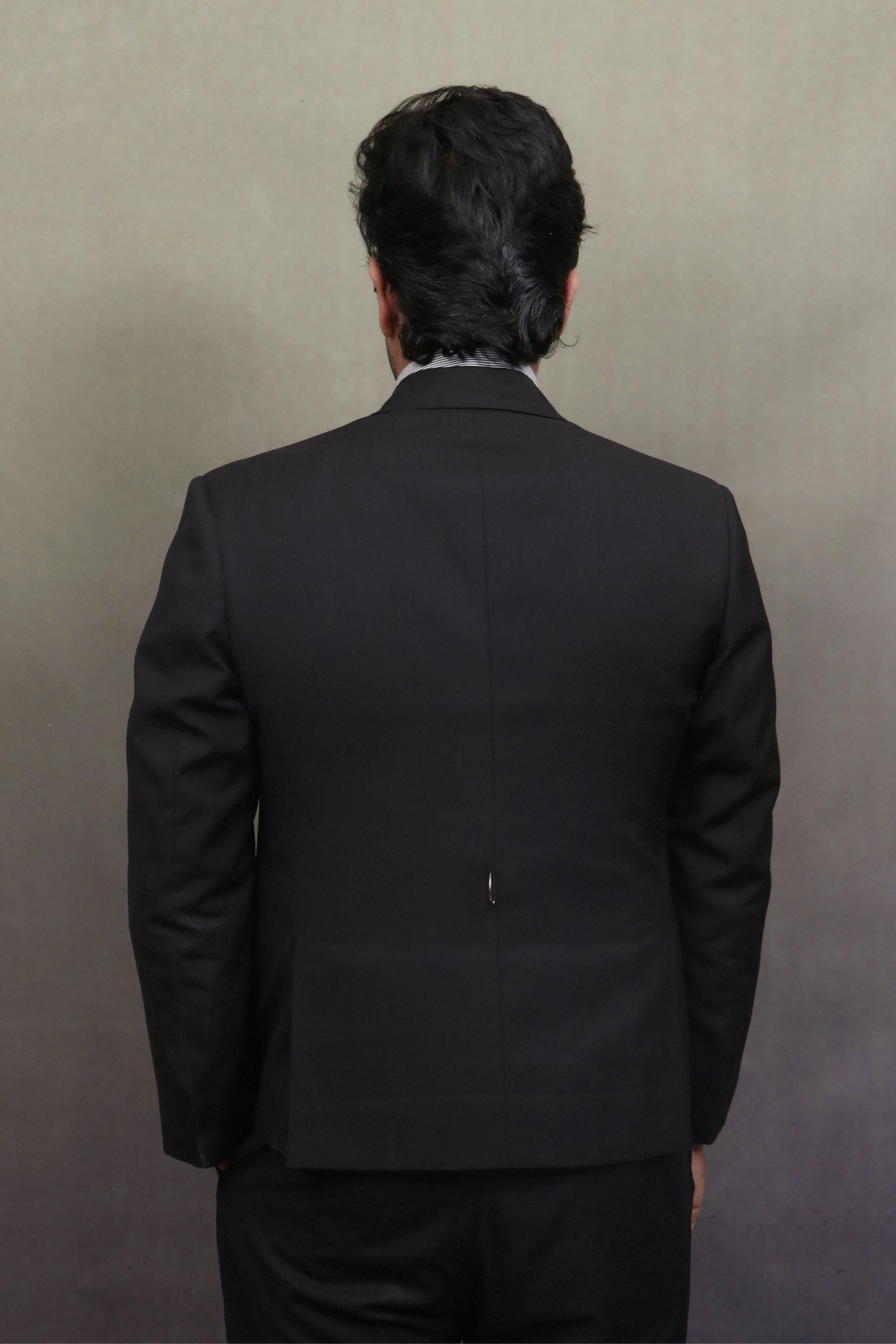 Single Breasted Grey Suit