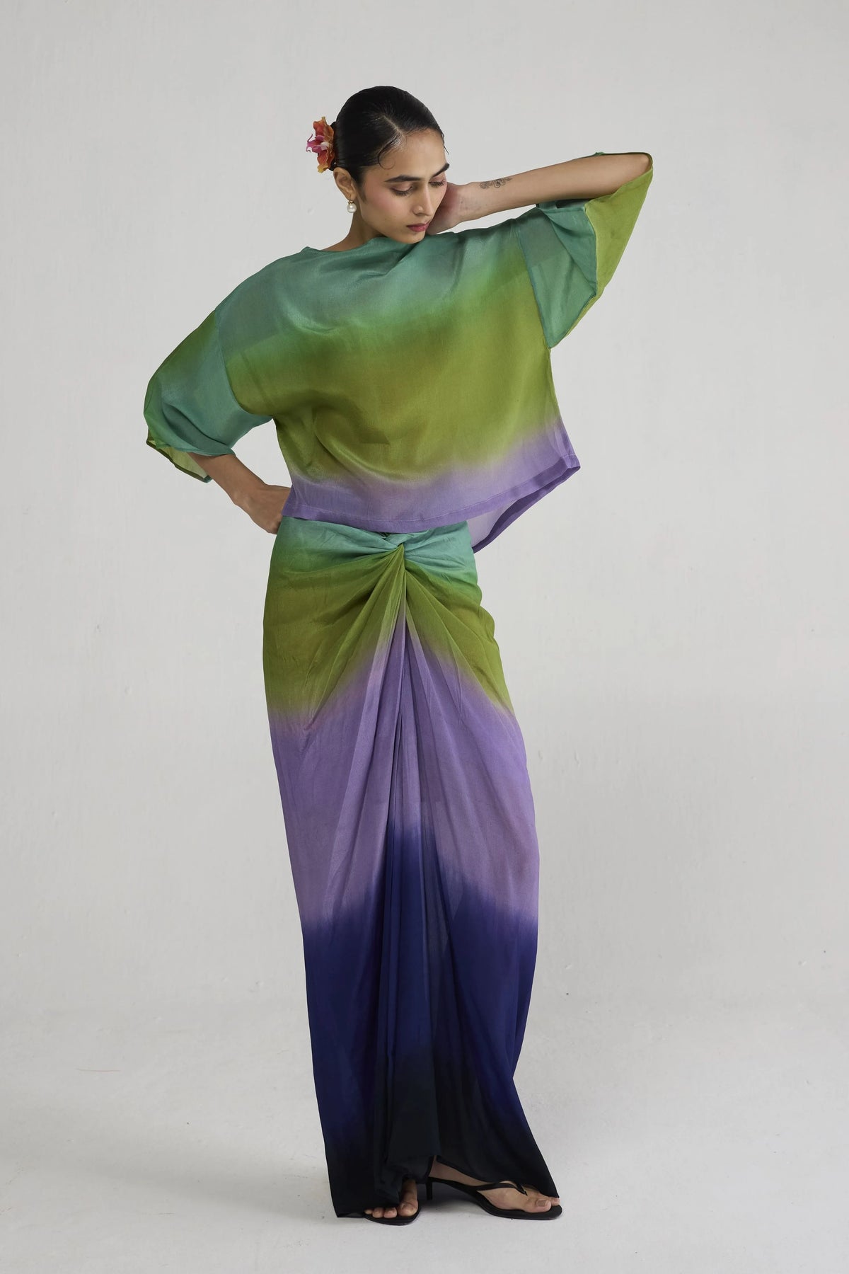 Hana Knotted Skirt & Top