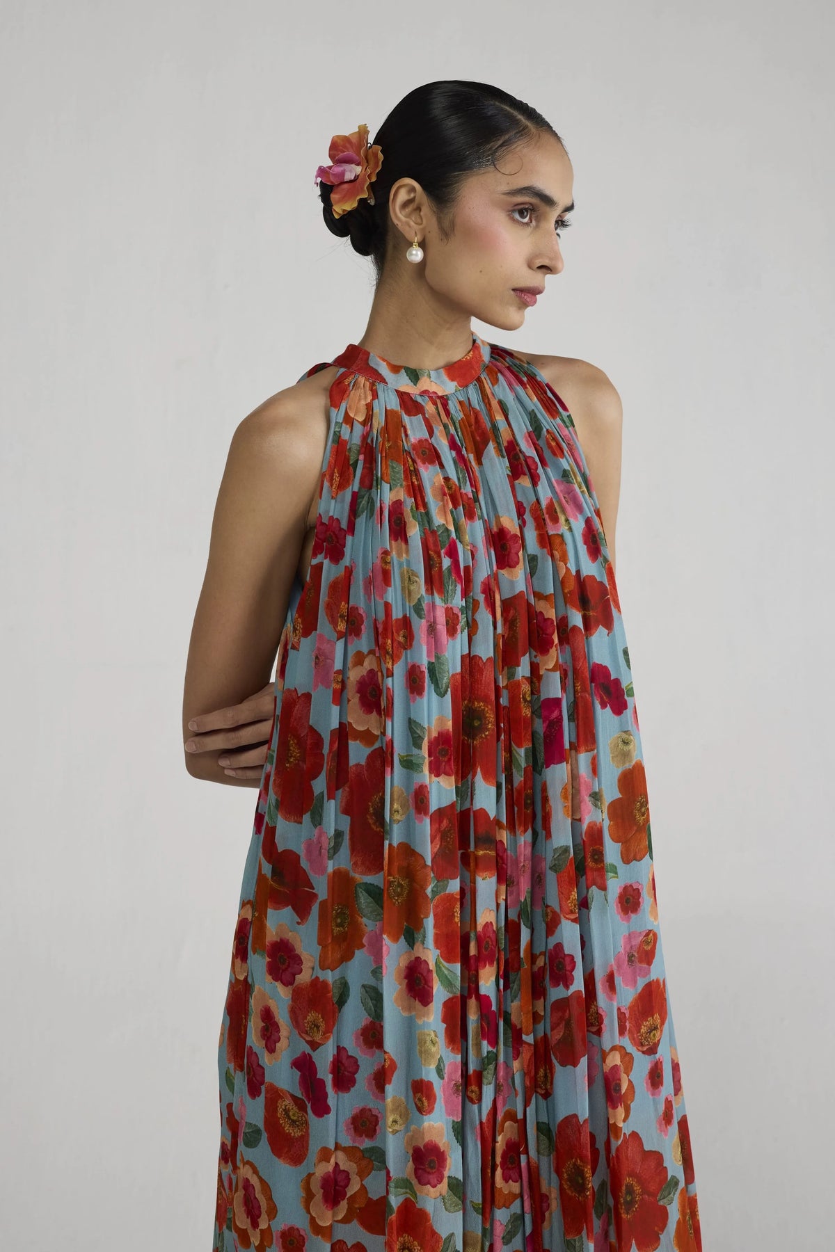 Haruka Halterneck Dress
