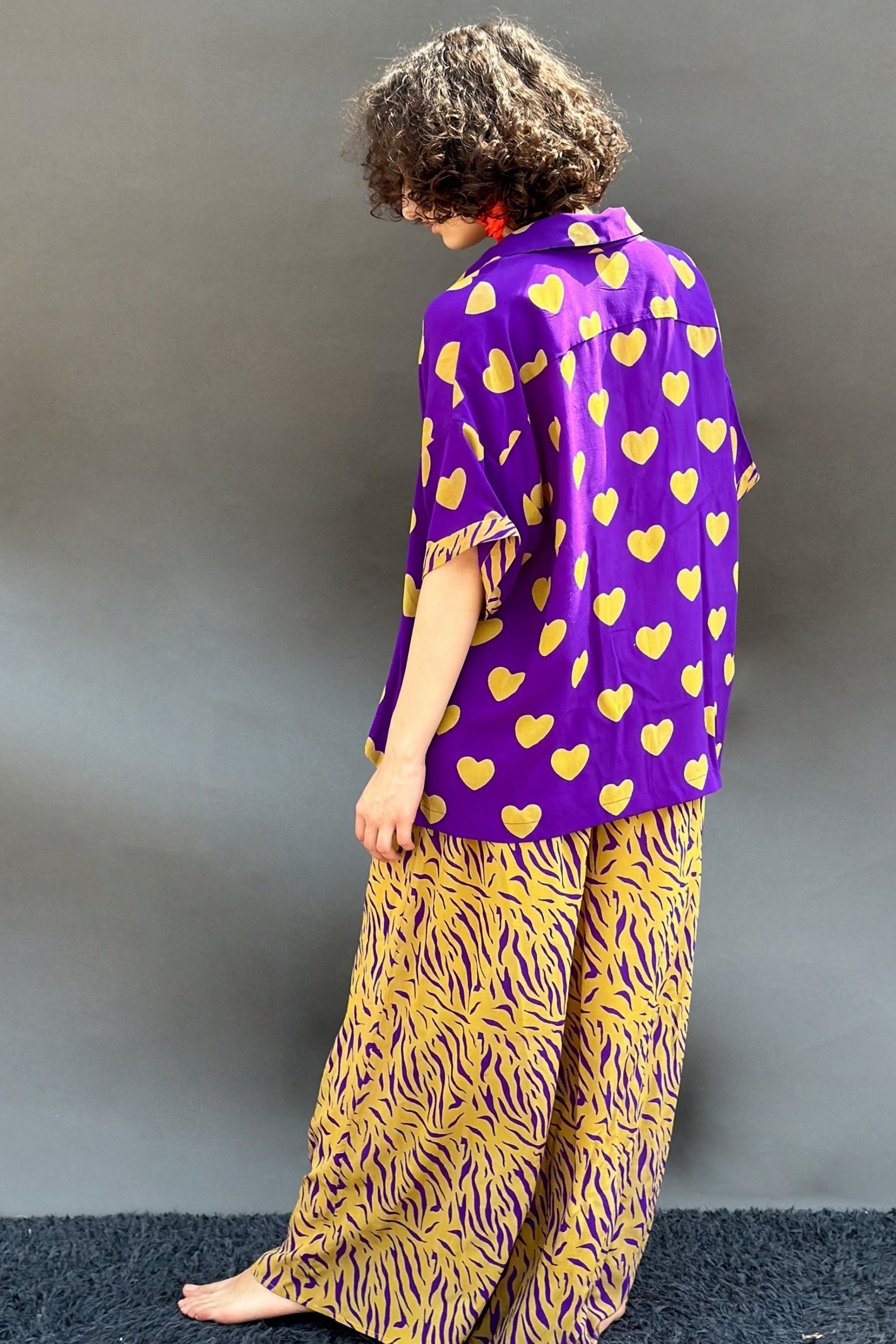 Hearts Printed Shirt